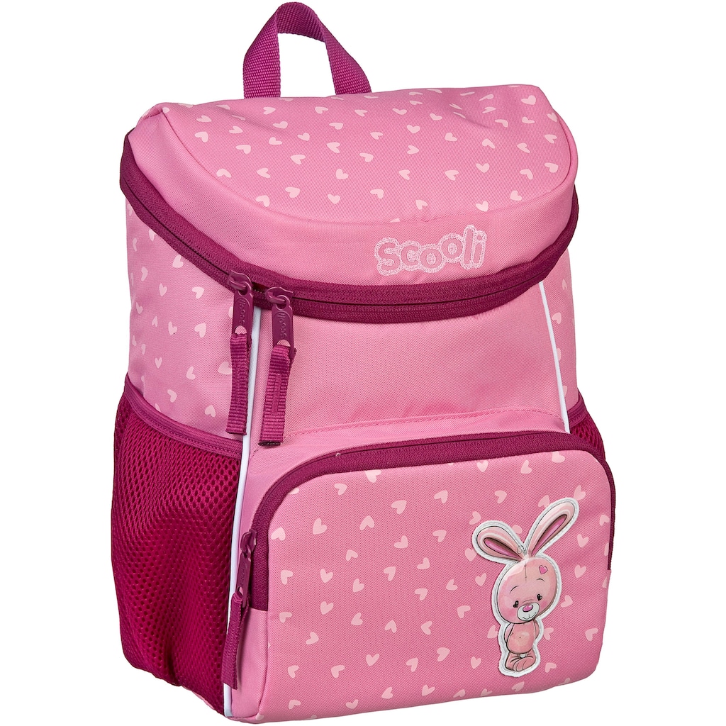 Scooli Kinderrucksack »Mini-Me, Bella Bunny«, Reflektoren