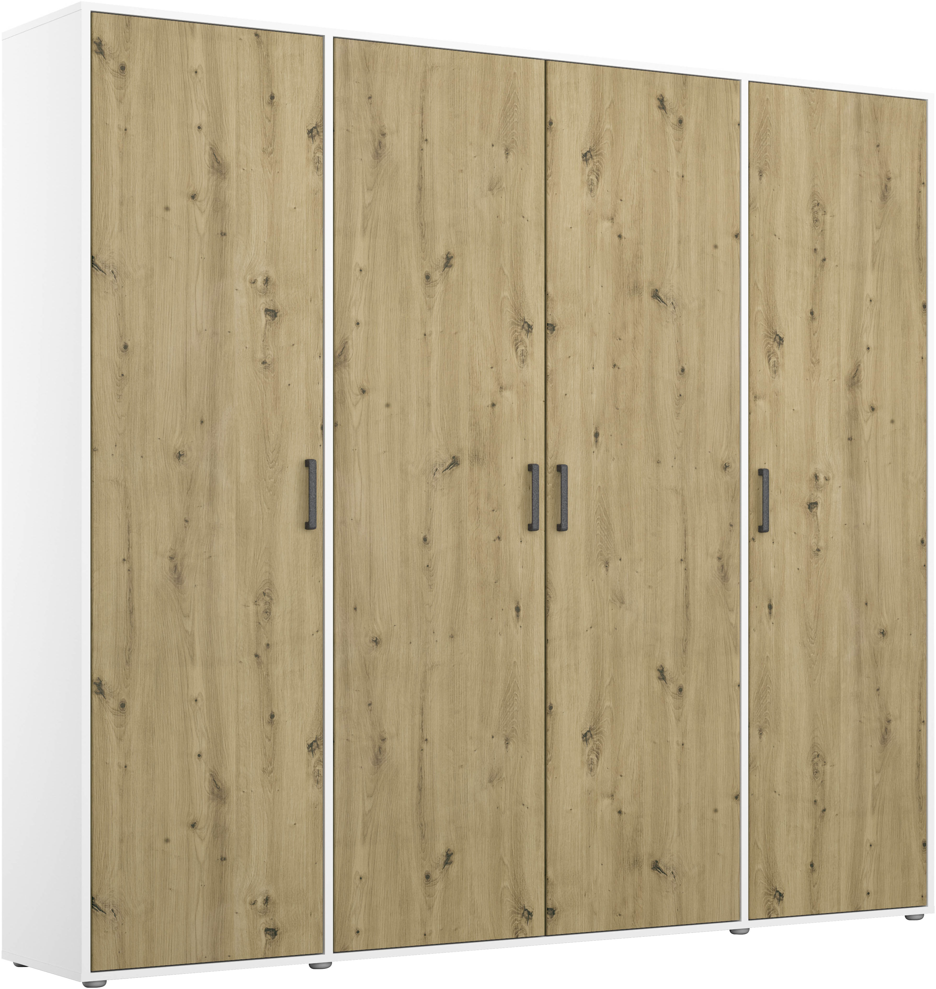 rauch Kleiderschrank "VOYAGER Garderobe Wäscheschrank Schlafzimmer" in 3 verschiedenen Ausstattungen BASIC/CLASSIC/PREMIUM, mit 2 modernen Griffvarianten, viel Stauraum MADE IN GERMANY