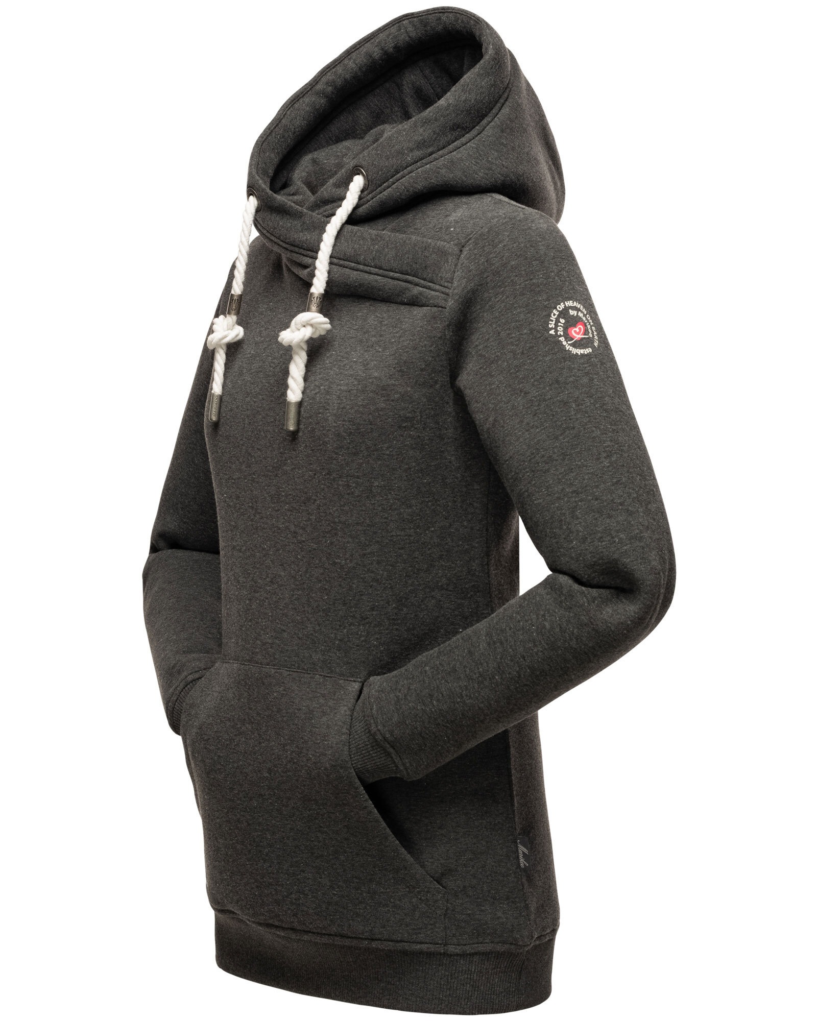 Marikoo Kapuzenpullover »Izuyaa«, langer warmer Kapuzenpullover