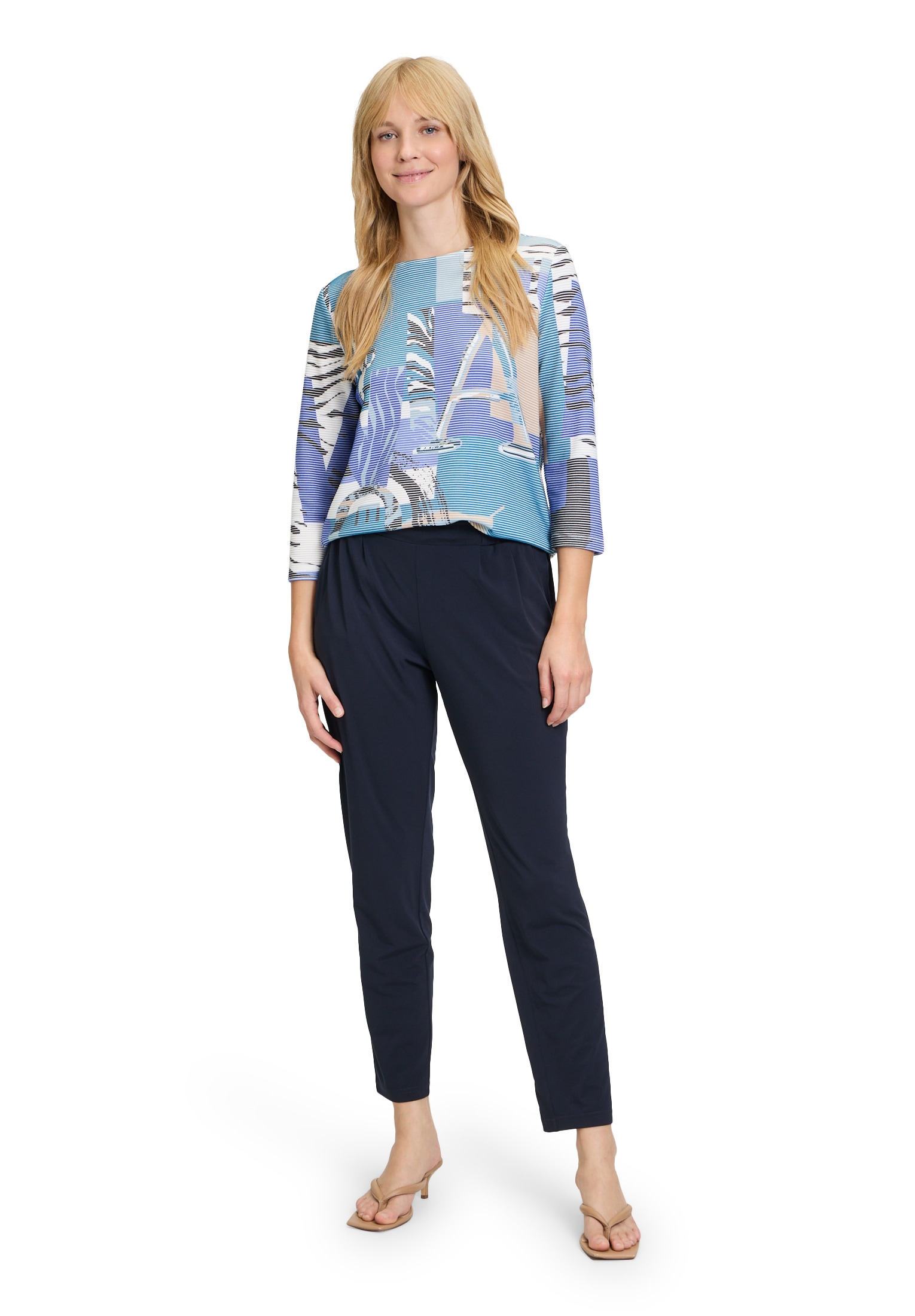 Betty Barclay Sweatshirt »Betty Barclay Damen Sweatshirt mit Rippenstruktur«, Material