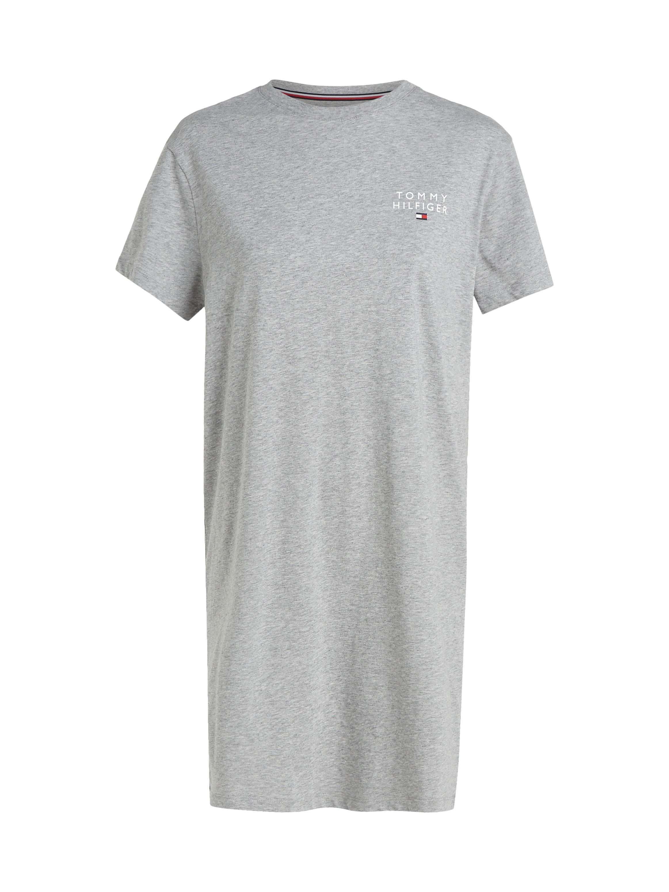 BAUR Nachthemd Tommy | Tommy mit Underwear online SLEEVE Hilfiger »SHORT DRESS«, Logoaufdruck bestellen Hilfiger T-SHIRT