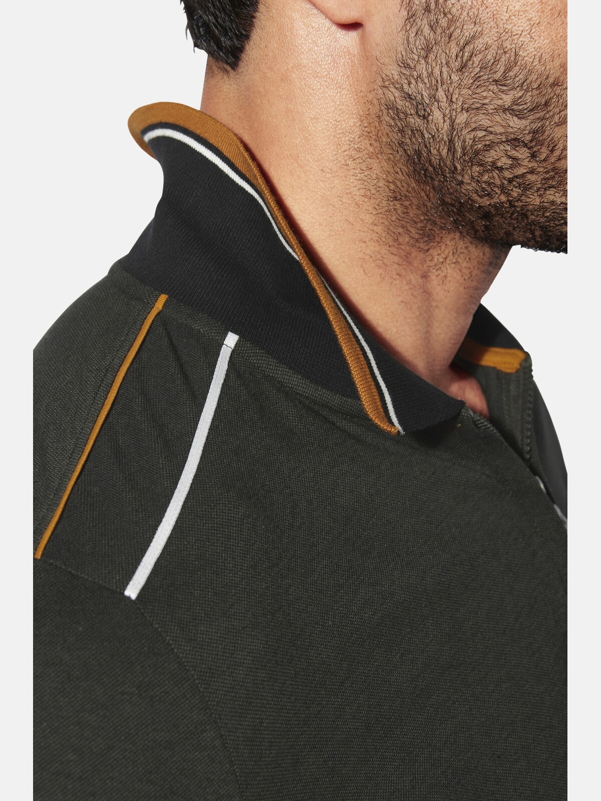 Jan Vanderstorm Langarm-Poloshirt »Langarm-Poloshirt ERIKELL«, (1 tlg.)