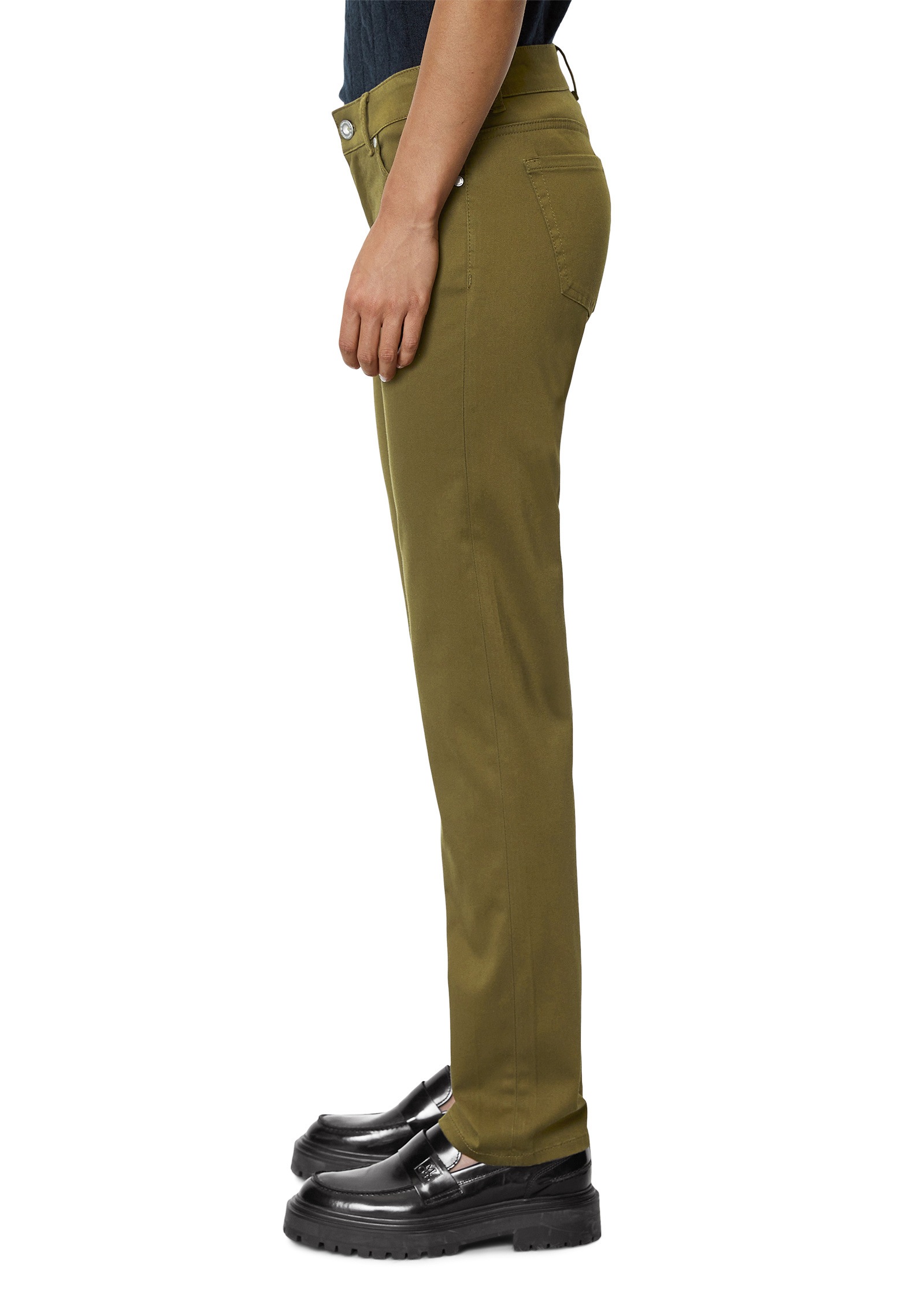 Marc O'Polo 5-Pocket-Hose »aus Smooth Sateen Stretch«