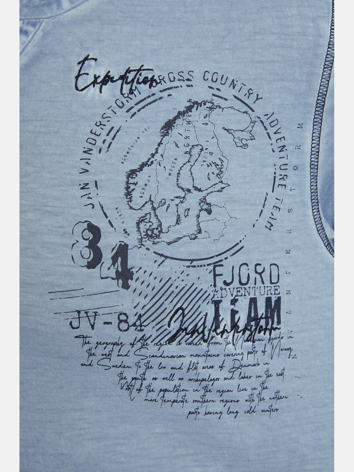 Jan Vanderstorm T-Shirt »T-Shirt GODBERT«