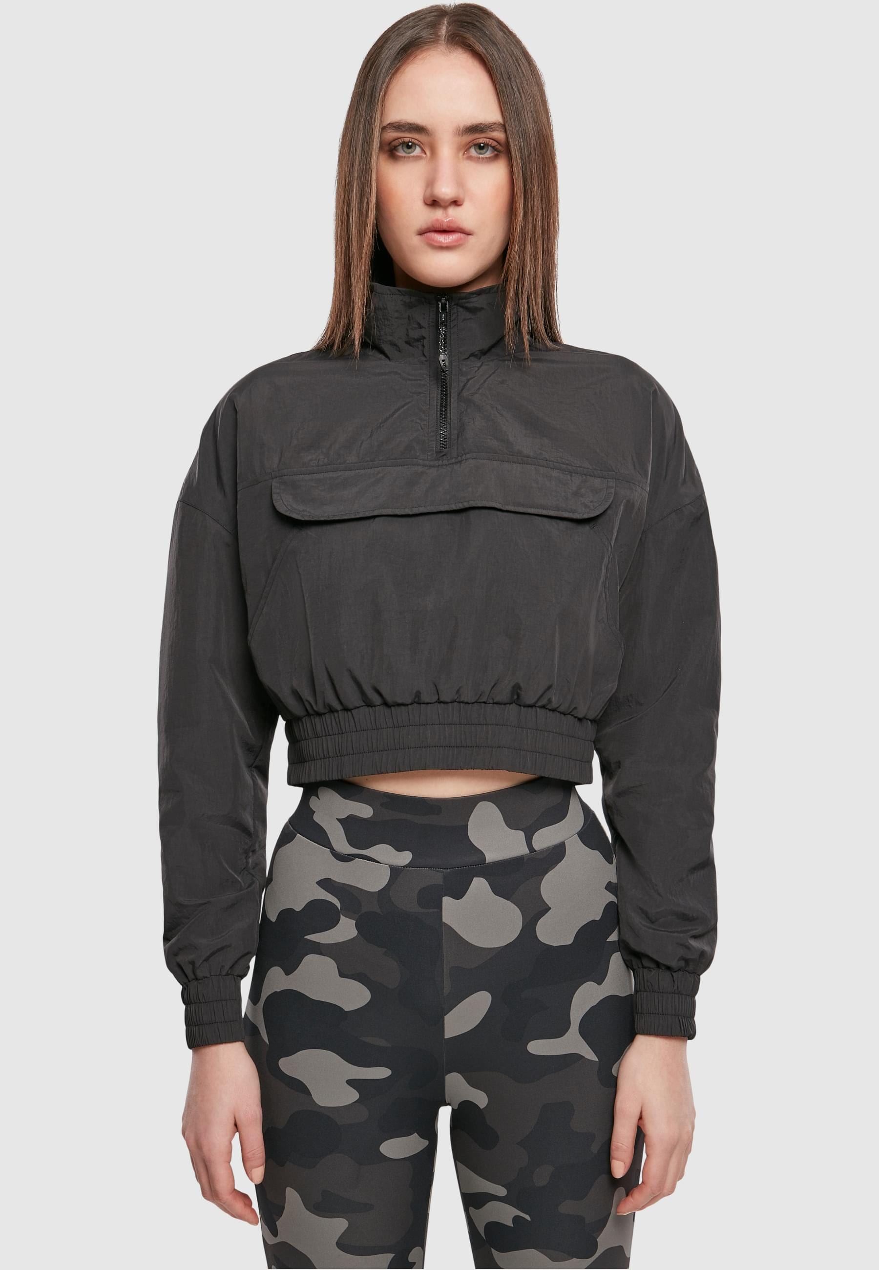 URBAN CLASSICS Allwetterjacke »Urban Classics Damen«, (1 St.), ohne Kapuze
