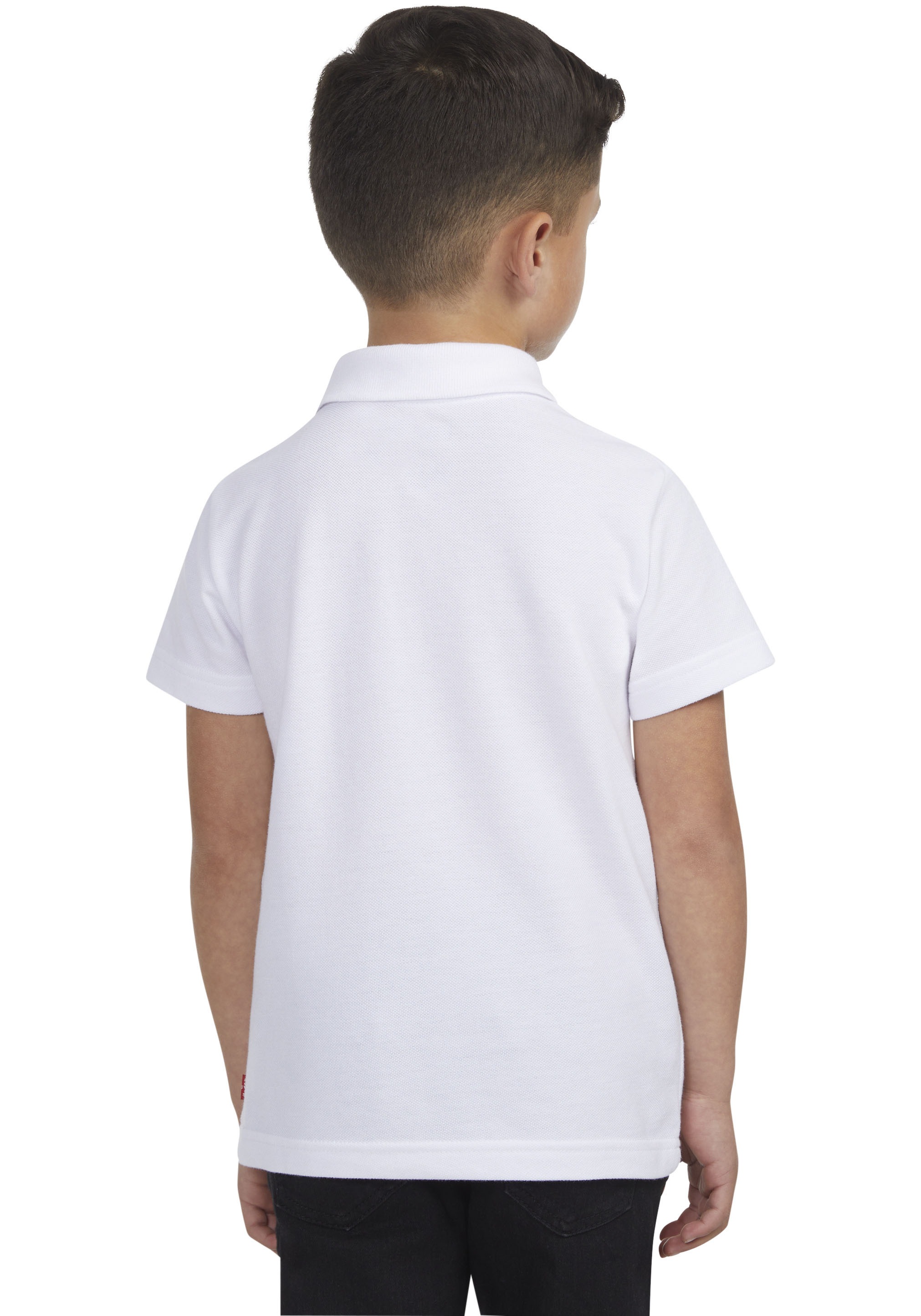Levi's Kids Short Sleeve Polo Shirt White 10 Years 3