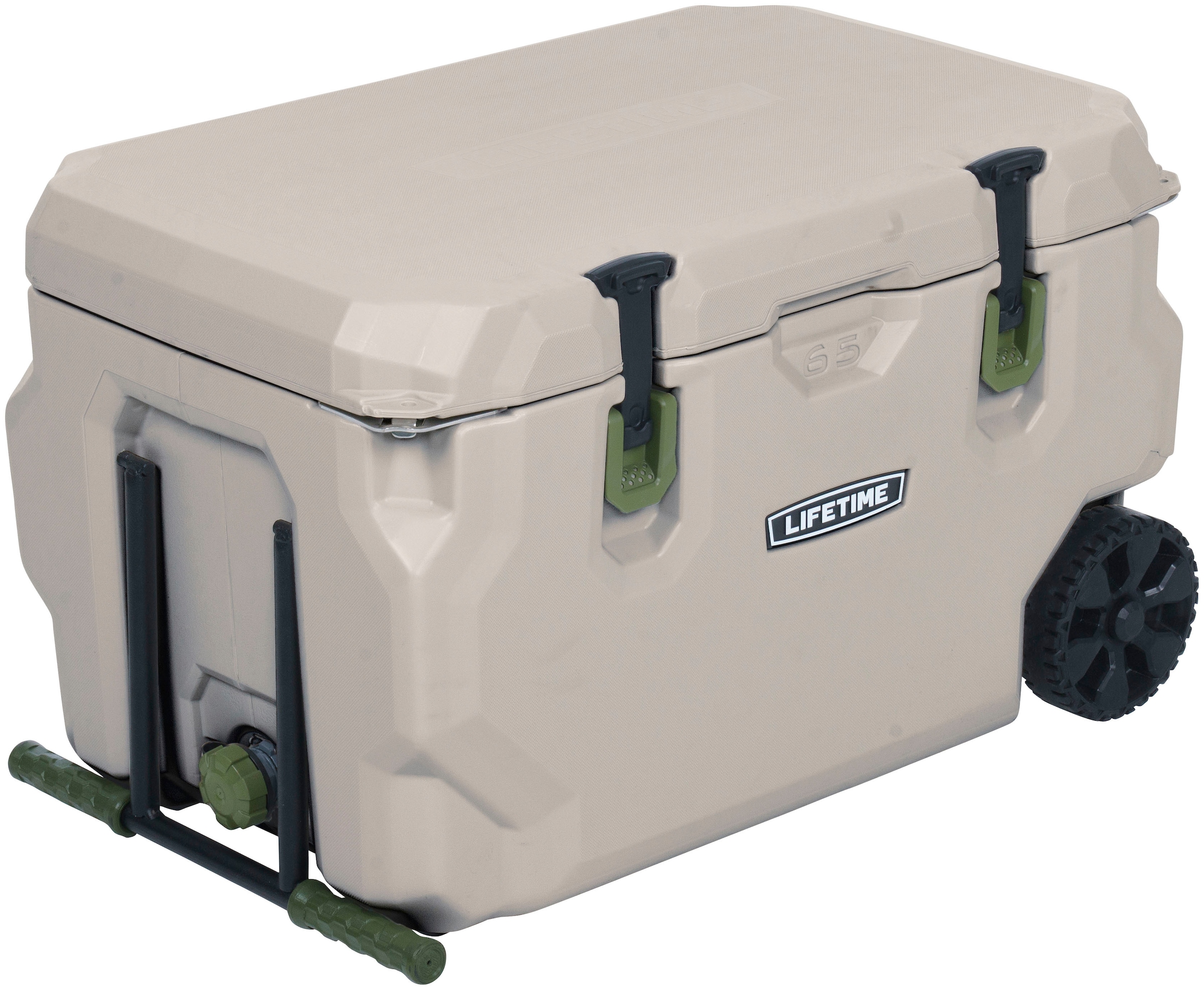 Kühlbox »Kunststoff Kühlbox Premium 61,5 Liter«, Beige, 72x46x45 cm
