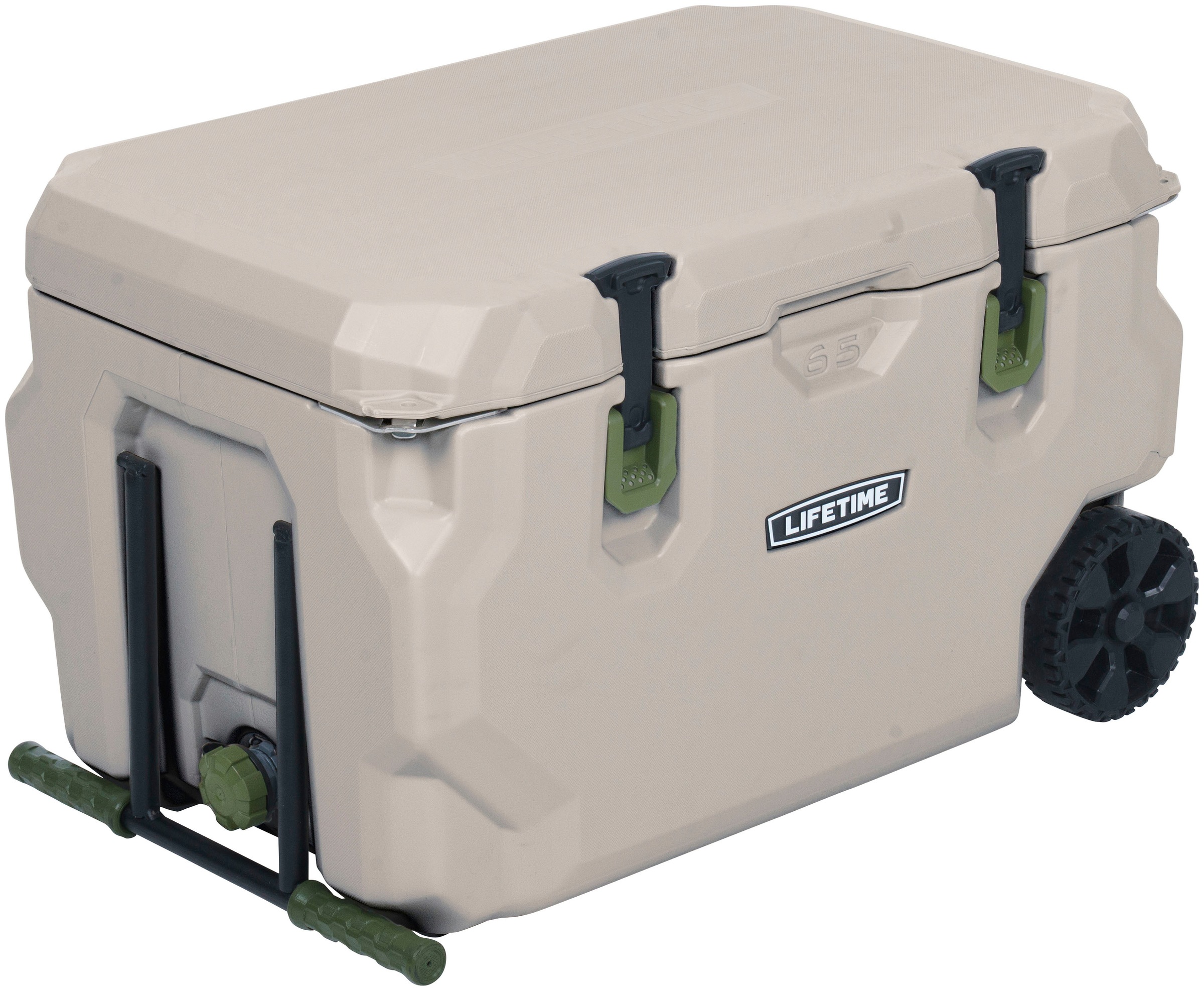 Lifetime Kühlbox "Kunststoff Kühlbox Premium 61,5 Liter", Beige, 72x46x45 cm