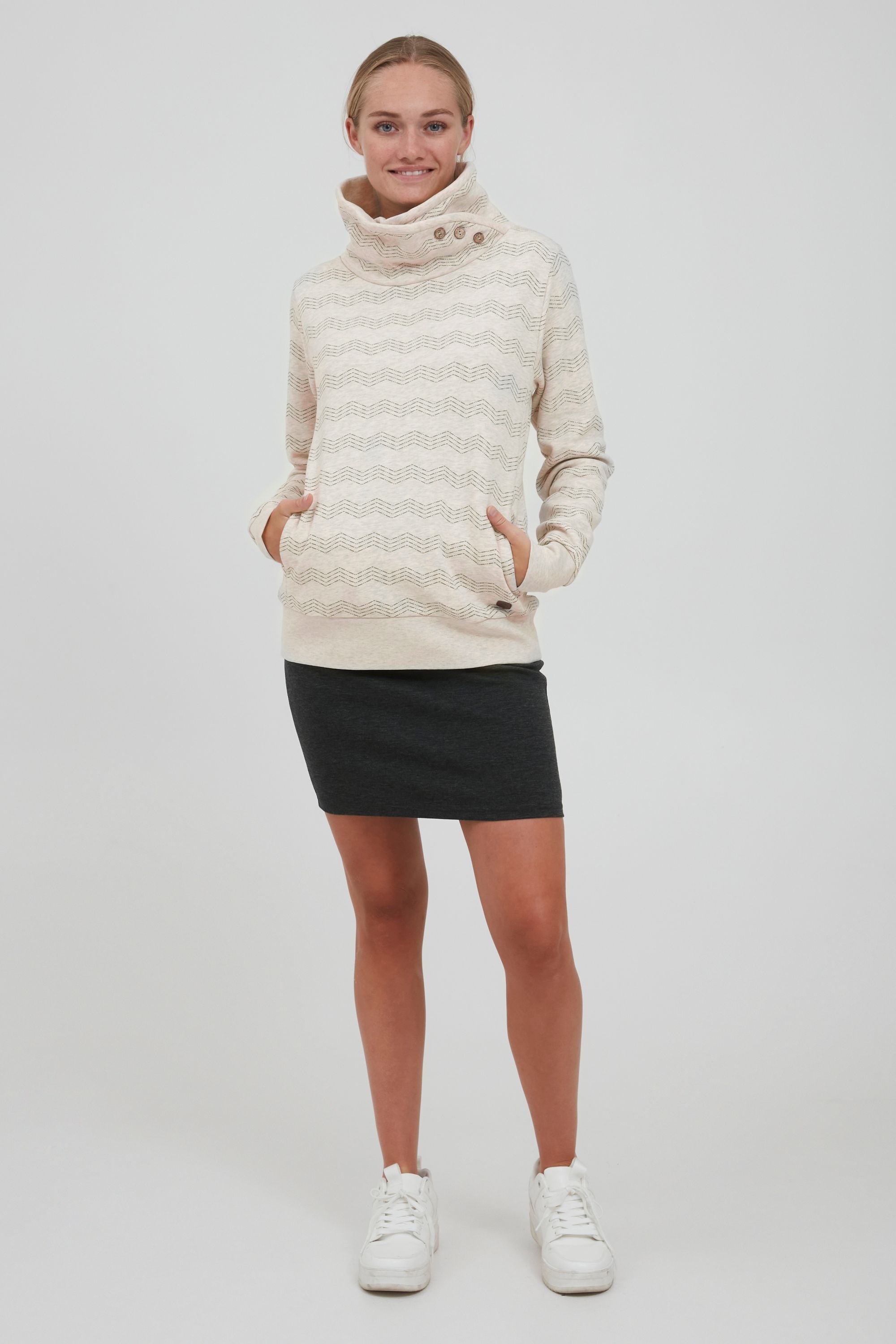 OXMO Rundhalspullover »Sweatshirt OXVernita«