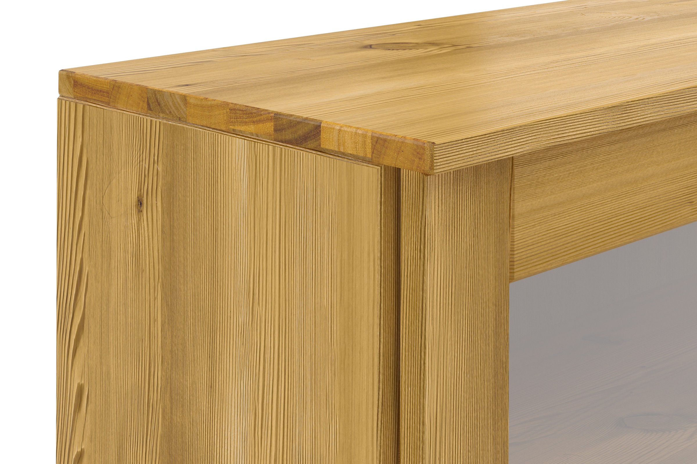 Home affaire Hängeschrank »Alby2«, Mit Metallgriffen und Glastüren, Breite 100 cm