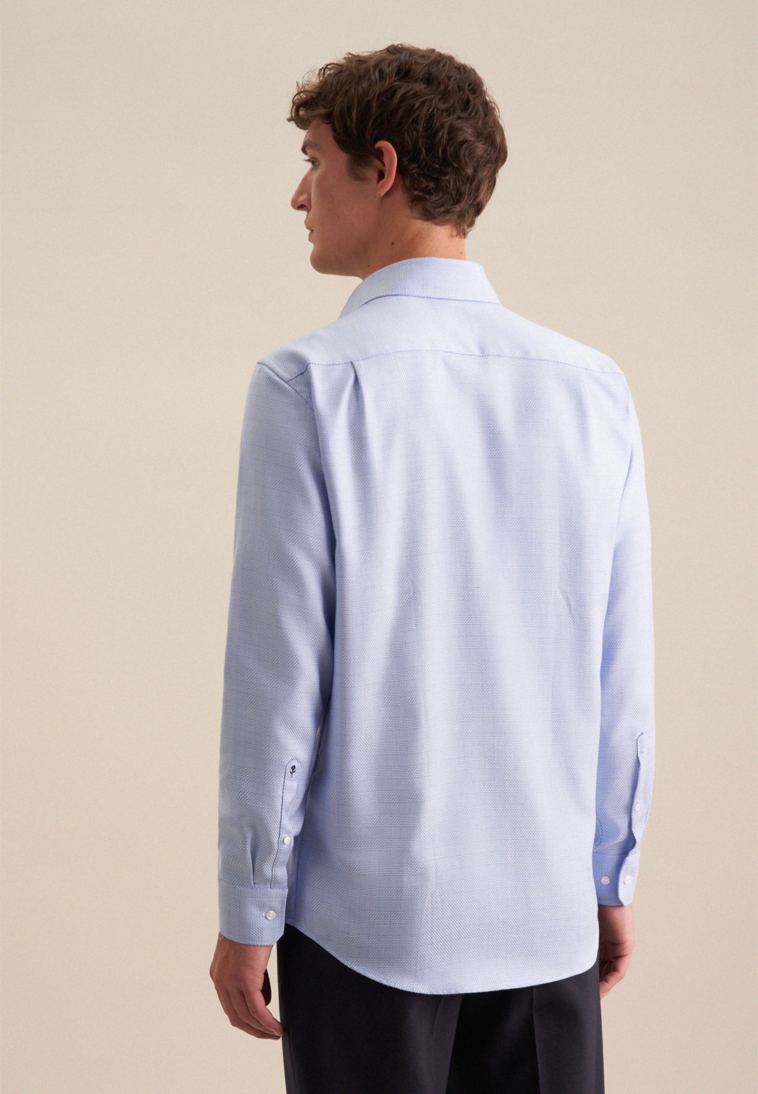 seidensticker Businesshemd "Regular" Regular 1/1 Kentkragen Karo günstig online kaufen