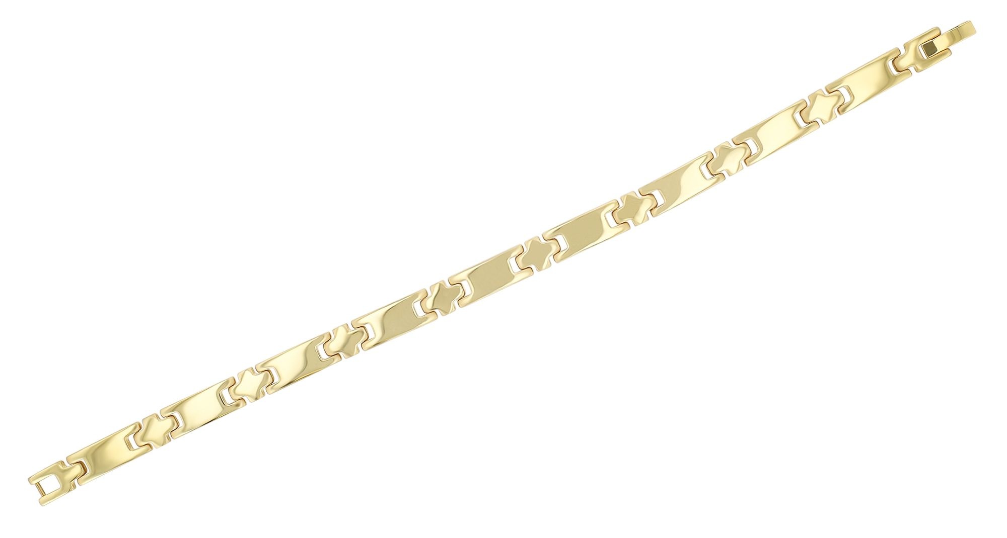 Adelia´s Gliederarmband »Armband – Gliederarmband aus Edelstahl 20 cm« Eine schöne Geschenkidee für jeden Anlass