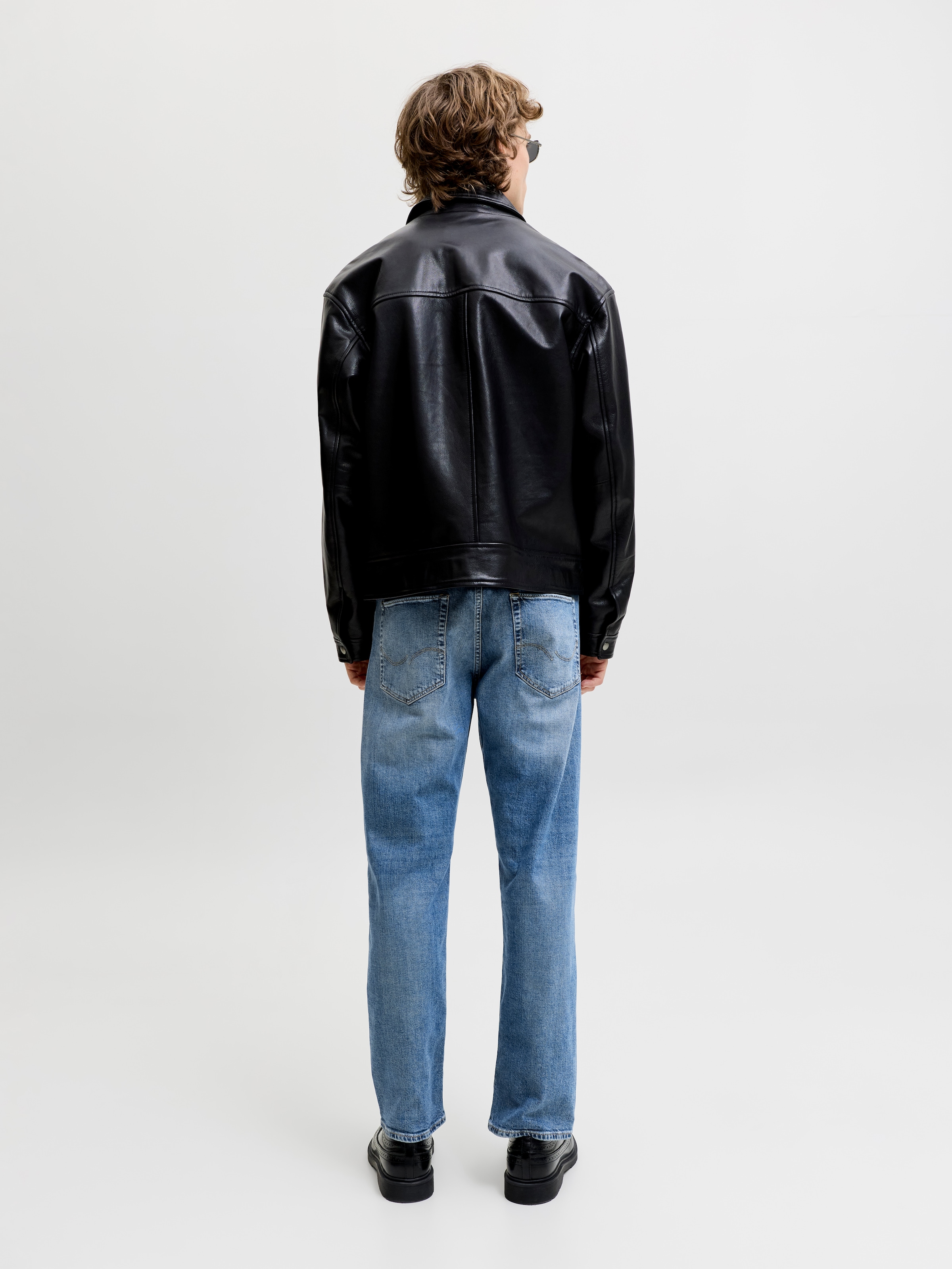 Jack & Jones Relax-fit-Jeans »JJICHRIS JJICON JOS« Baumwollmischung, relaxed fit