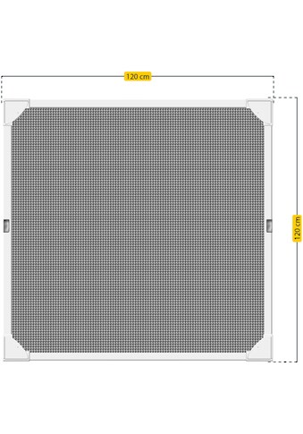 SCHELLENBERG Insektenschutz-Fensterrahmen »Magnetra...