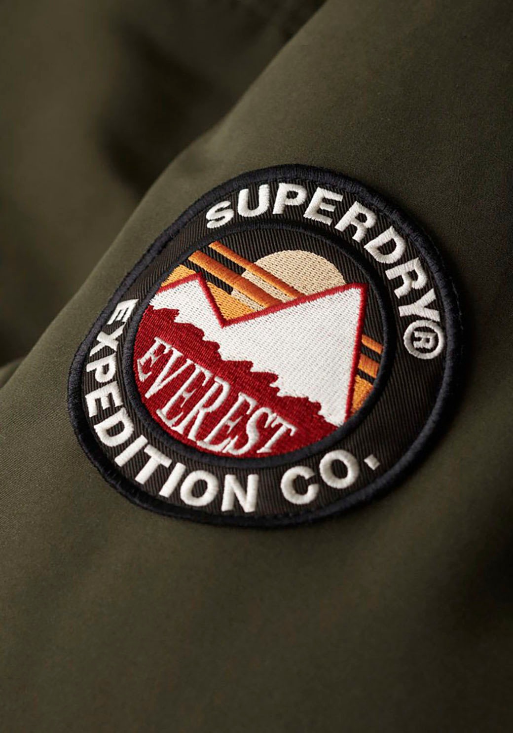 Superdry Parka "EVEREST FAUX FUR PARKA JACKET" mit Kapuze Kunstfaser, loose günstig online kaufen