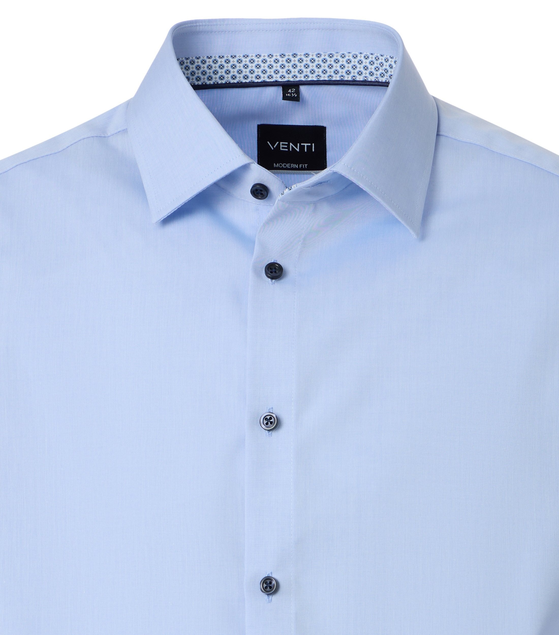 VENTI Businesshemd uni Men's Dress Shirt Light Blue 39 6