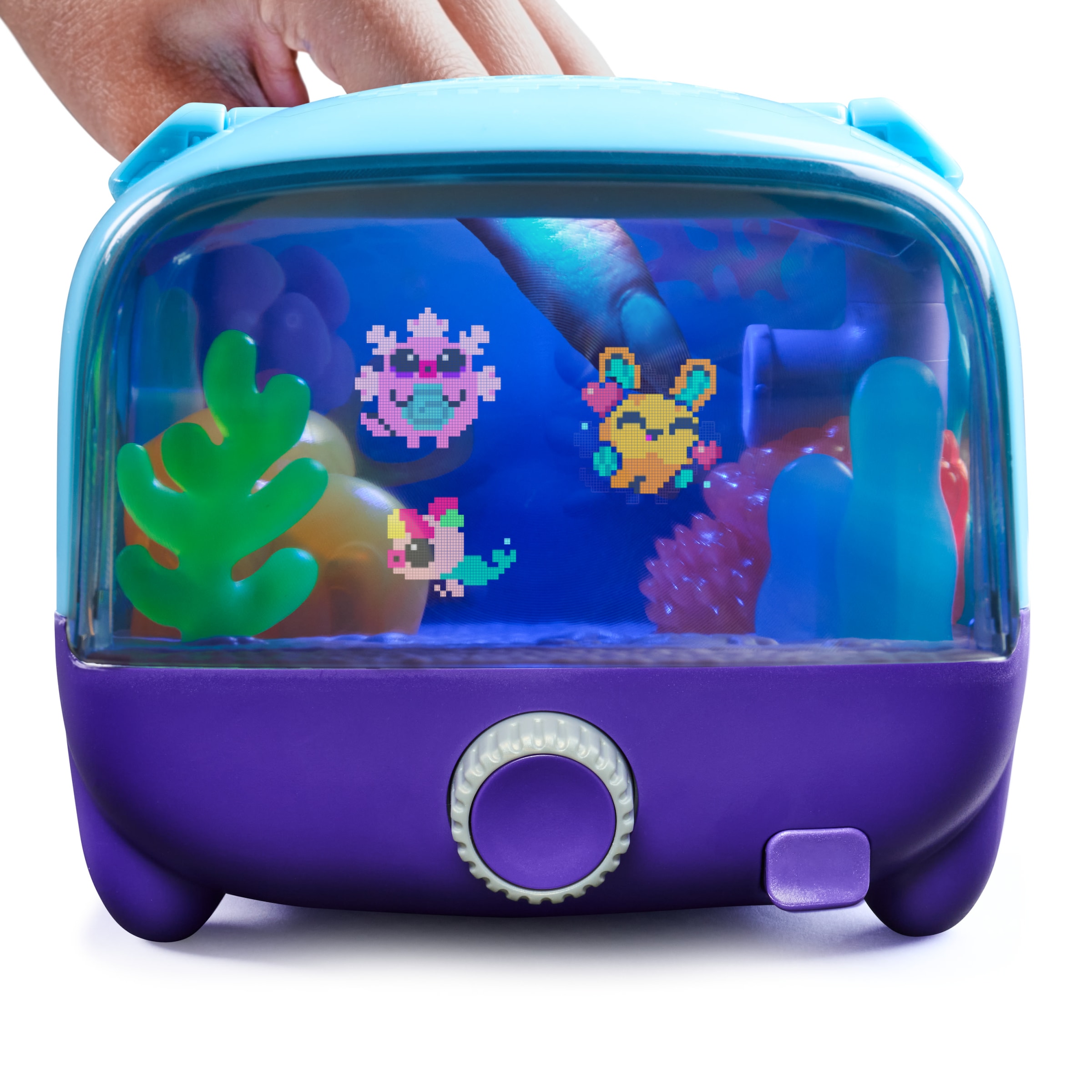 Spin Master Spielfigur »Bitzee - Aquarium« mit Licht- & Soundeffekten, Touchdisplay