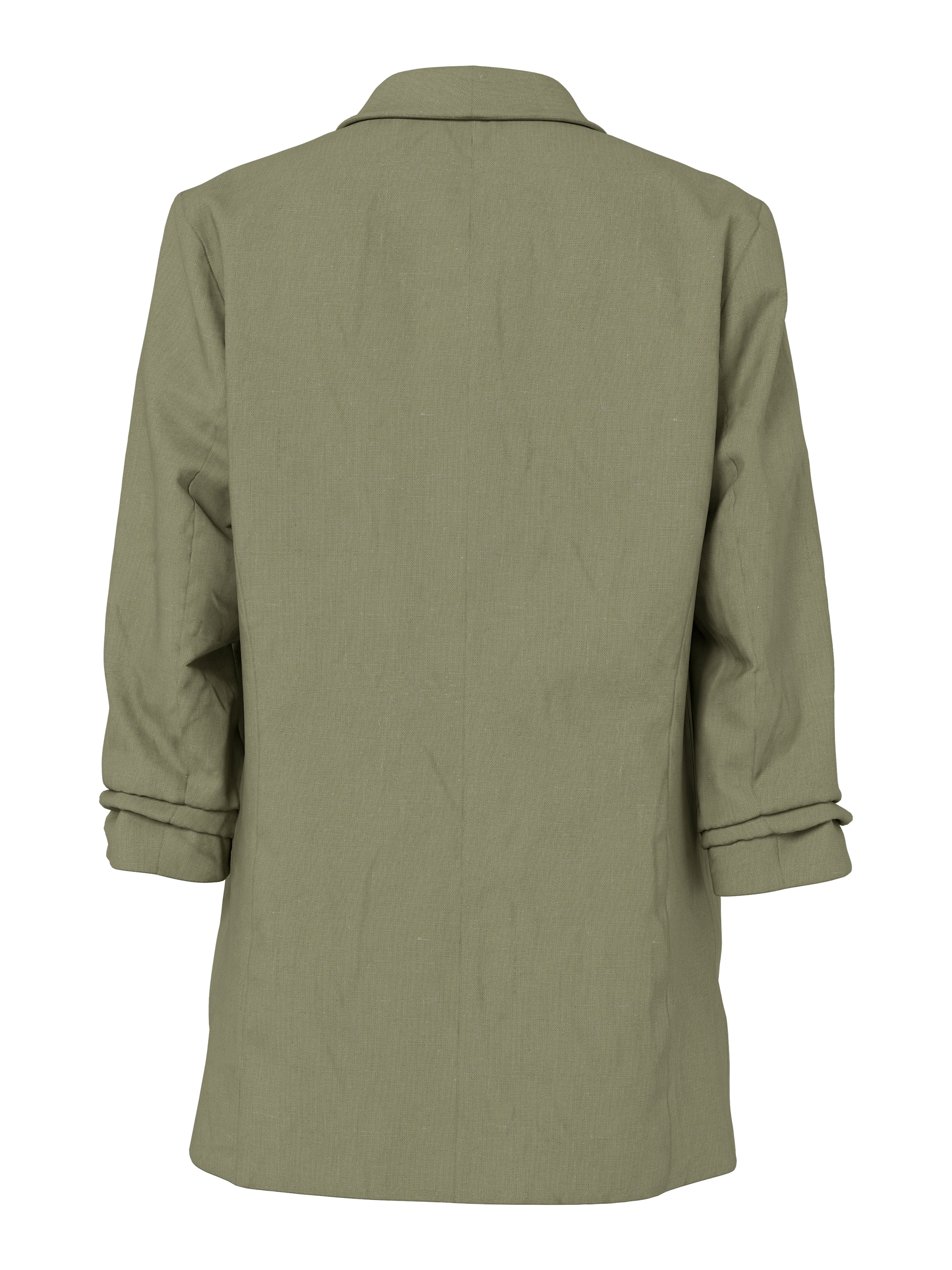 pieces Longblazer »PCPIA BOSELLA BLAZER WVN NOOS«, mit Leinen