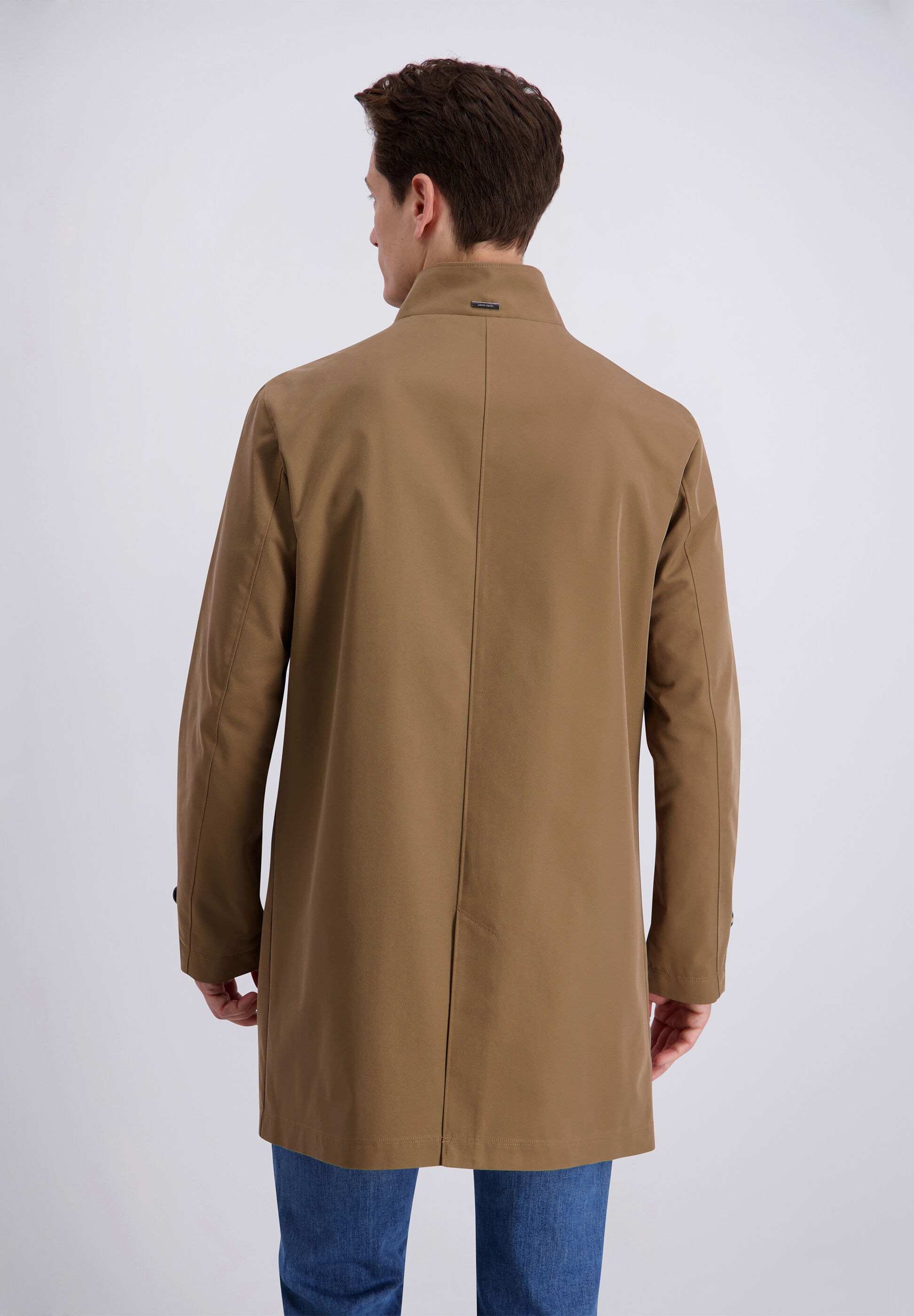 Pierre Cardin Wintermantel »Pierre Cardin Mantel« mit knöpfbarem Stehkragen