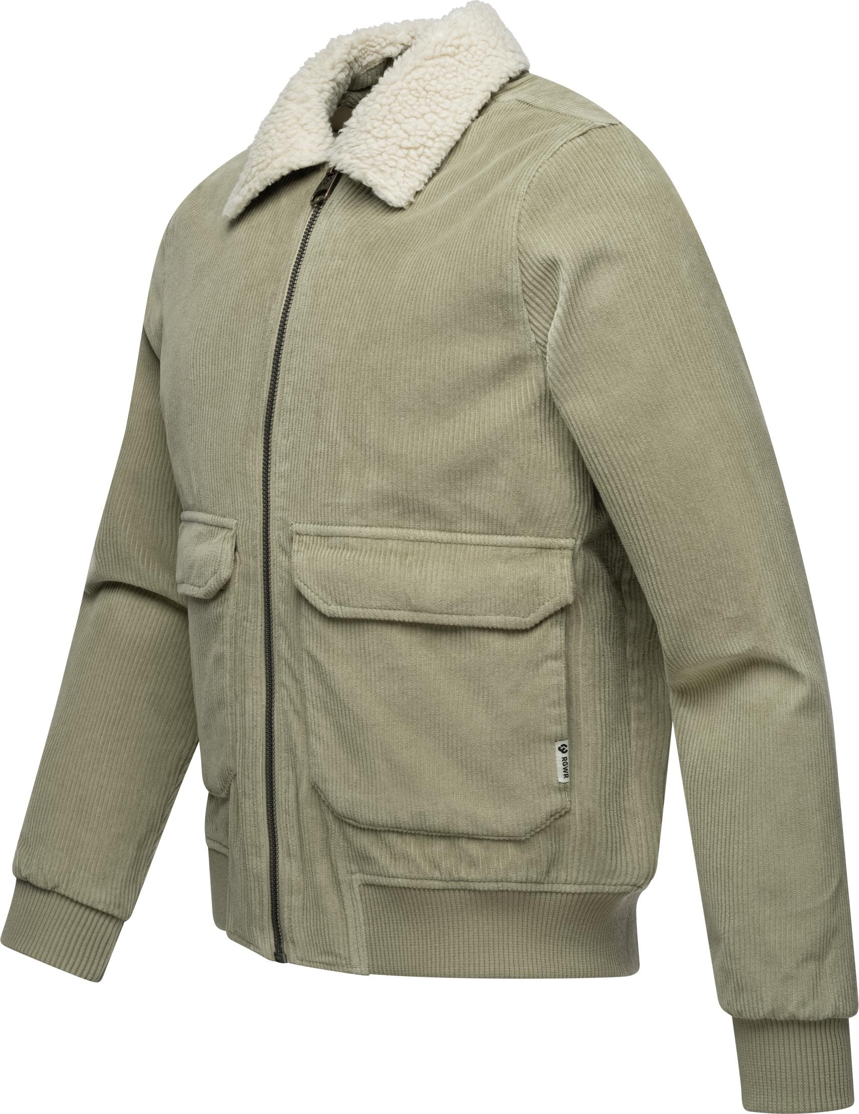 Ragwear Cordjacke »Aviss«, ohne Kapuze, Wasserdichte Herren Übergangsjacke aus Kord