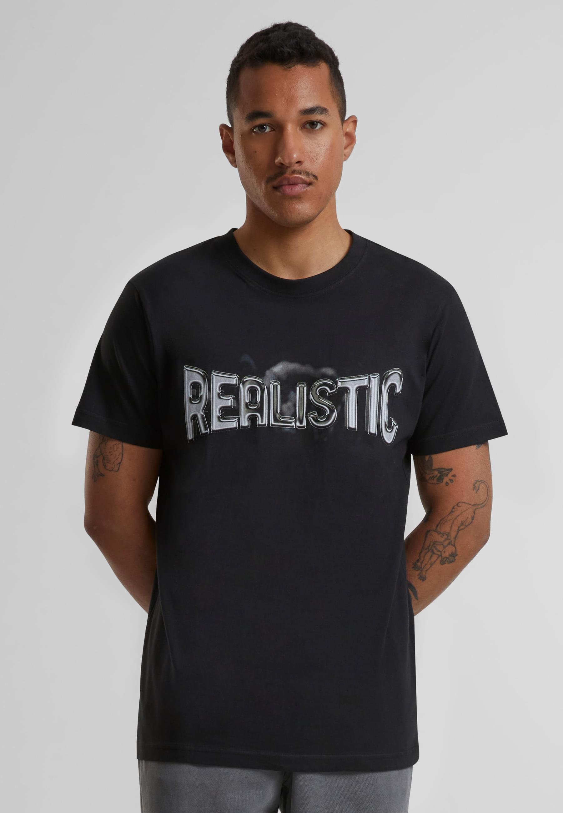 Thumbnail - MisterTee T-Shirt "MisterTee Herren Realistic Tee", (1 tlg.)