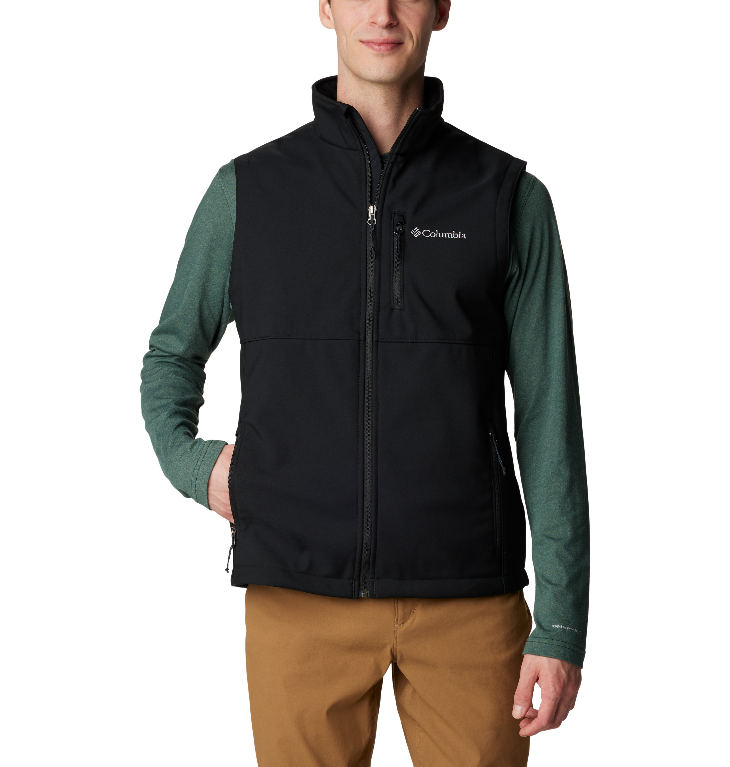 Columbia Softshellweste Softshellweste, aus Polyester, mit Polyesterfutter