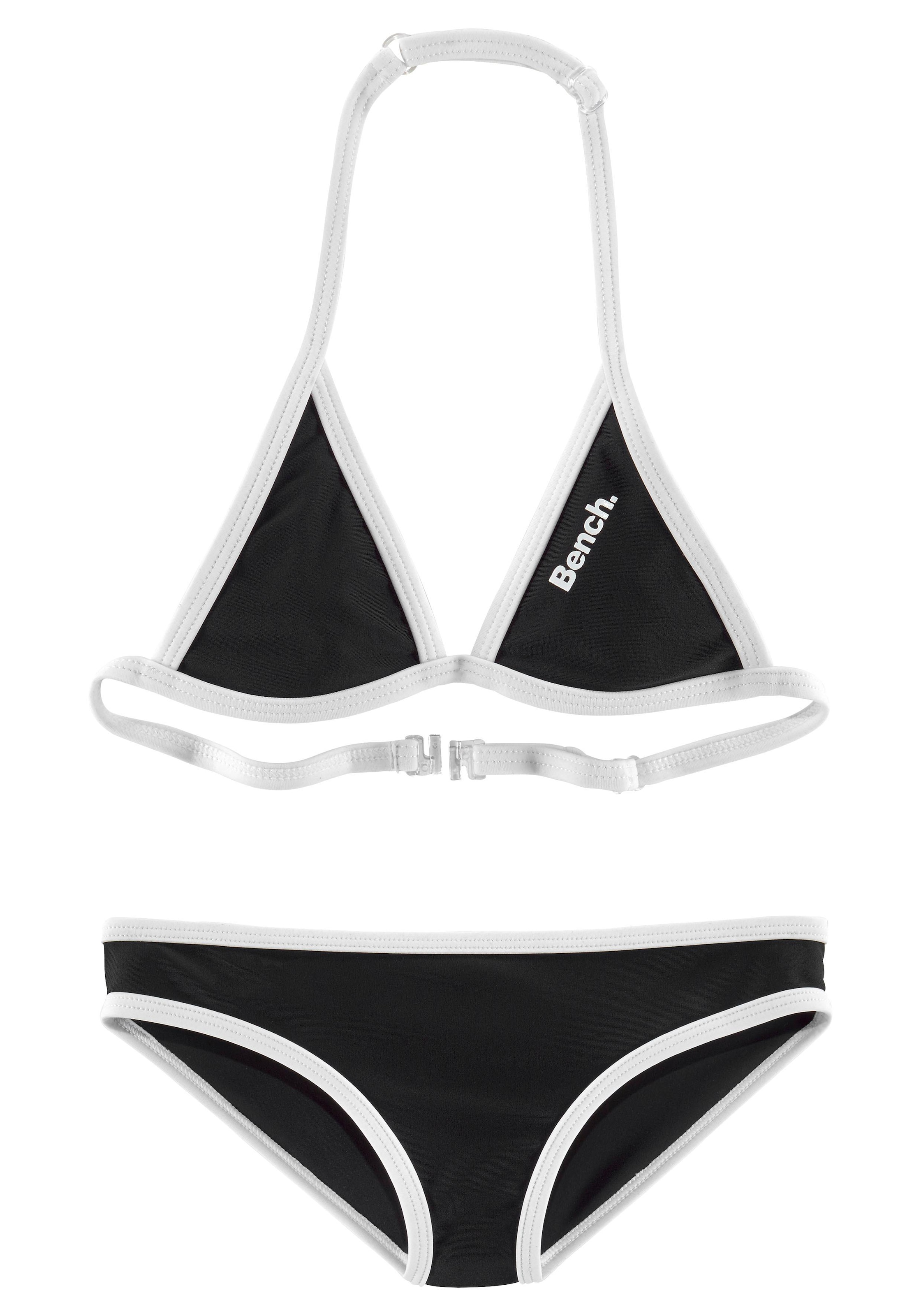 BAUR Top Triangel-Bikini, Bench. Logoprint an ▷ Hose und | mit für