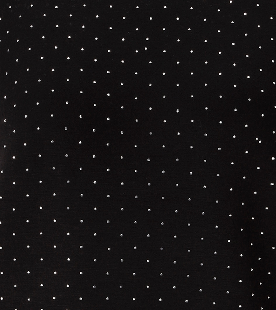 Aniston CASUAL Sweatshirt , allover mit kleinen Glitzersteinchen Verziert - NEUE KOLLEKTION
