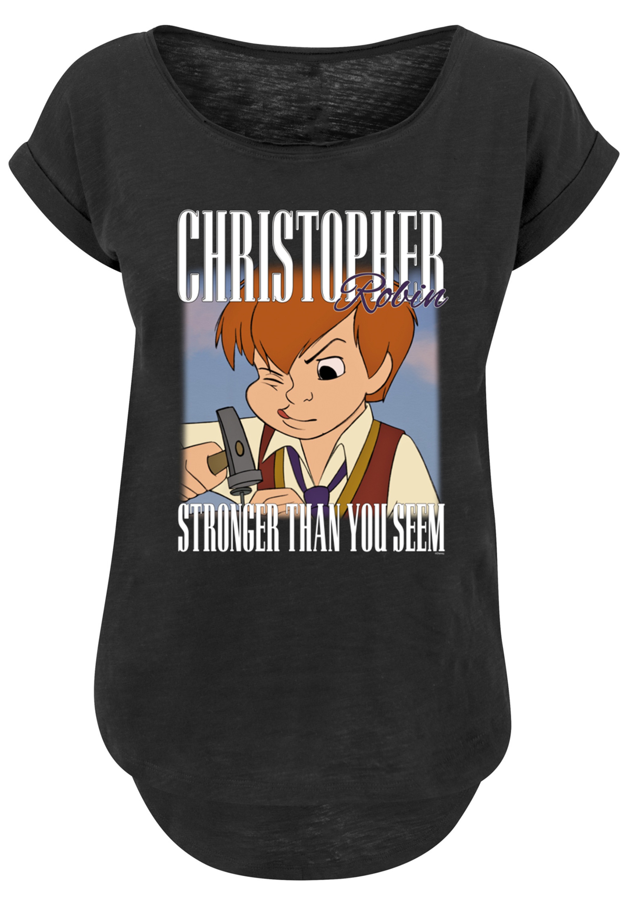 F4NT4STIC T-Shirt »Disney Winnie Puuh Der Bär Christopher Robin«, Print