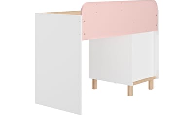 Schreibtisch »Romy«, (1 St.), Elegantes Design für eine sanfte und feminine Atmosphäre.