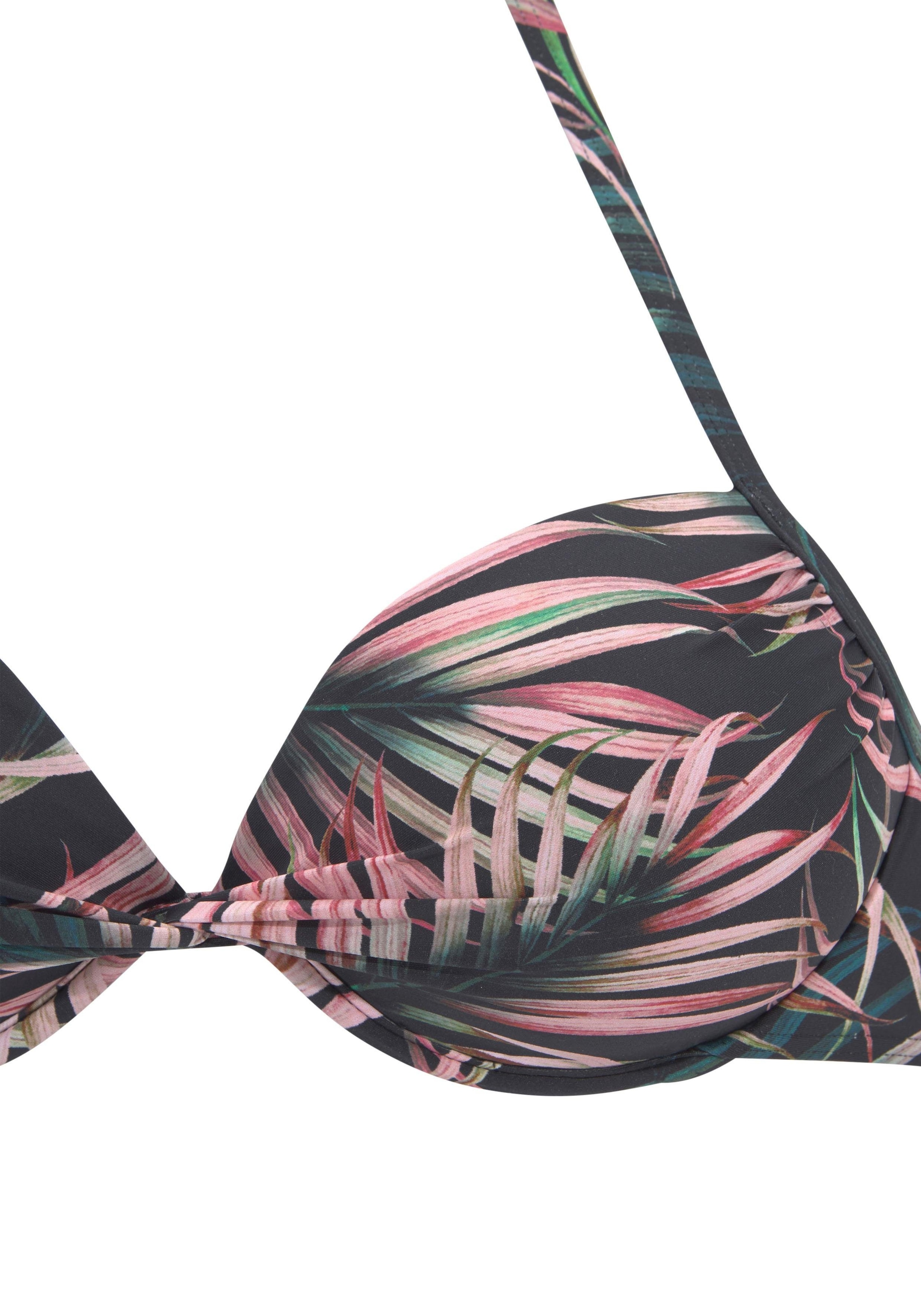 LASCANA Push-Up-Bikini-Top »Reese«, mit Palmendruck