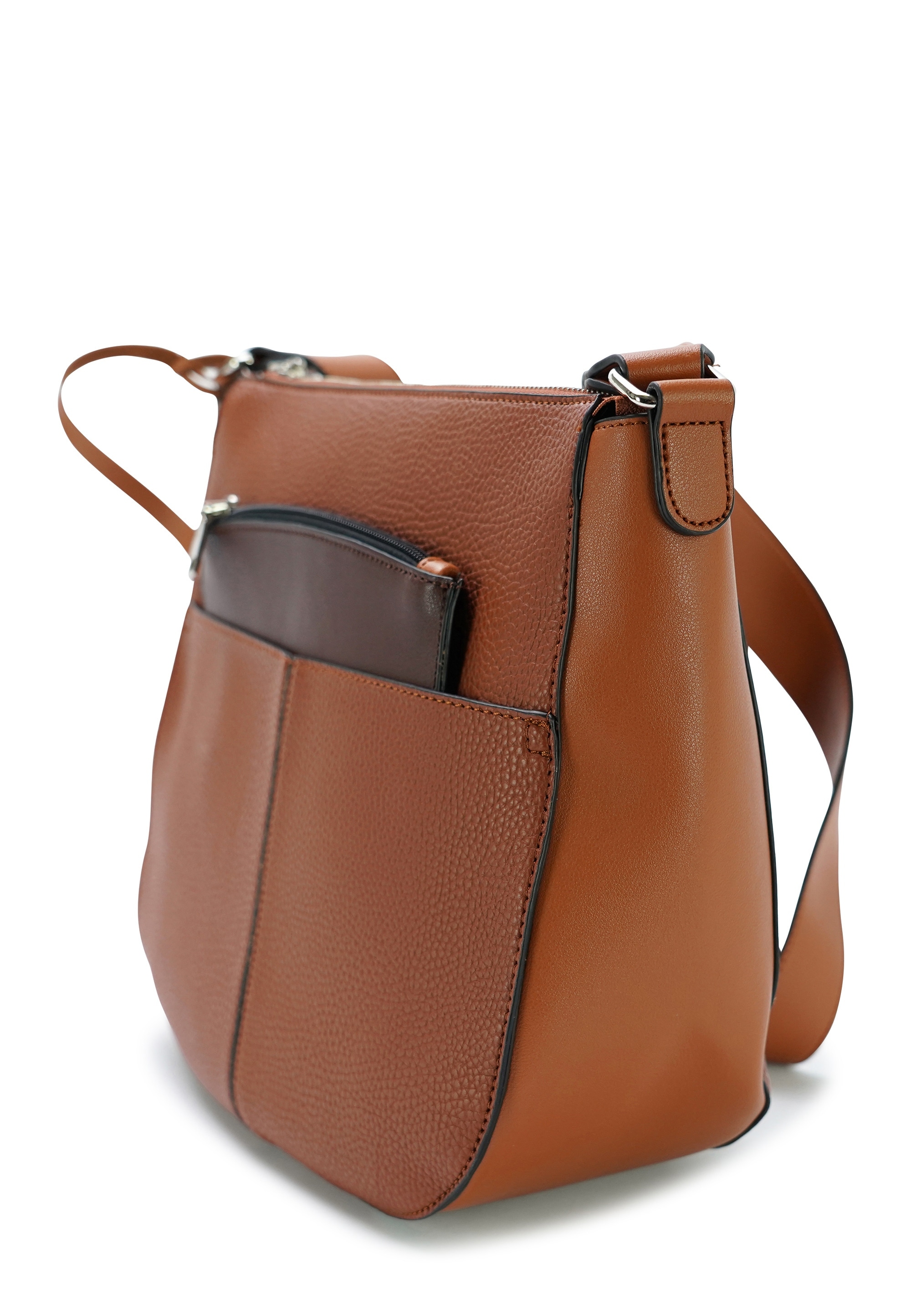 Harpa Schultertasche »CLAUDIA« inklusive kleiner Kosmetiktasche