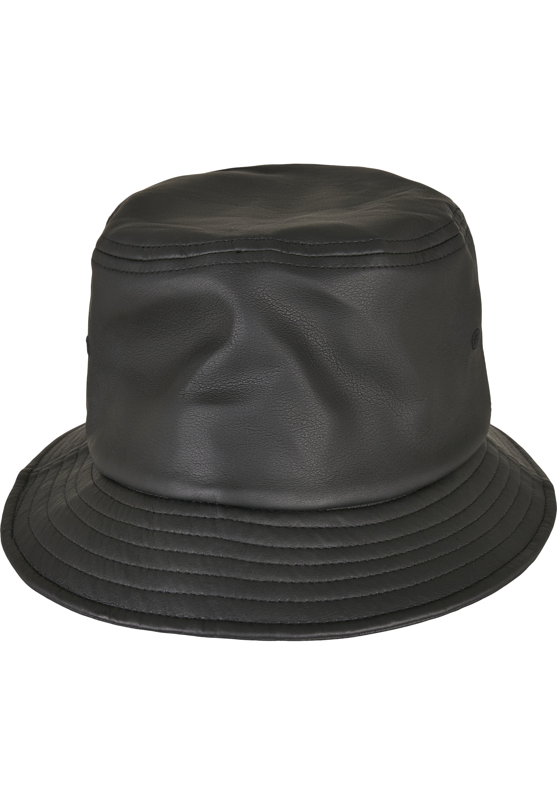 Flexfit Fischerhut "Flexfit Bucket Hat Imitation Leather Bucket Hat" günstig online kaufen