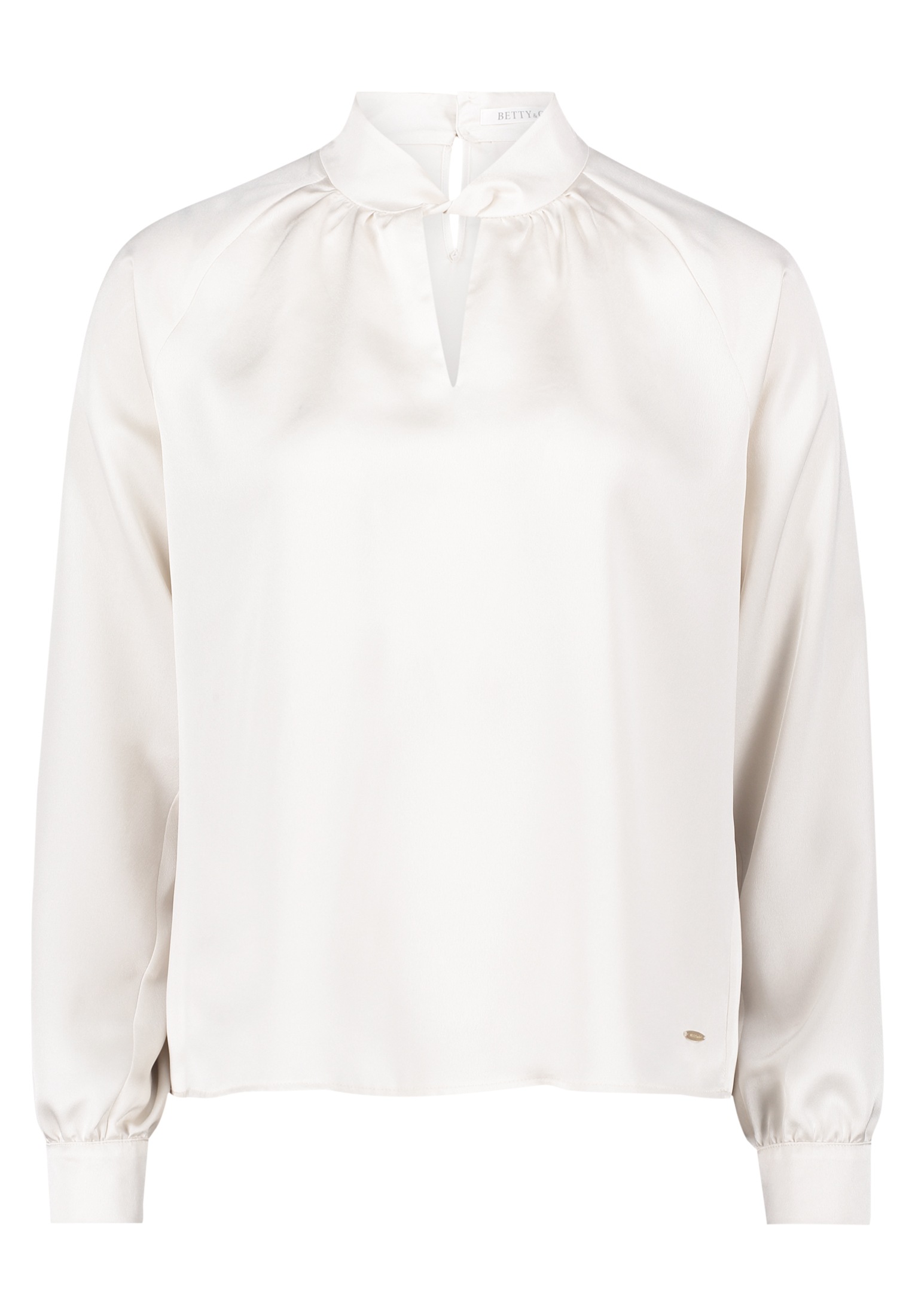 Betty&Co Schlupfbluse "Betty & Co Damen Schlupfbluse mit Stehkragen" günstig online kaufen