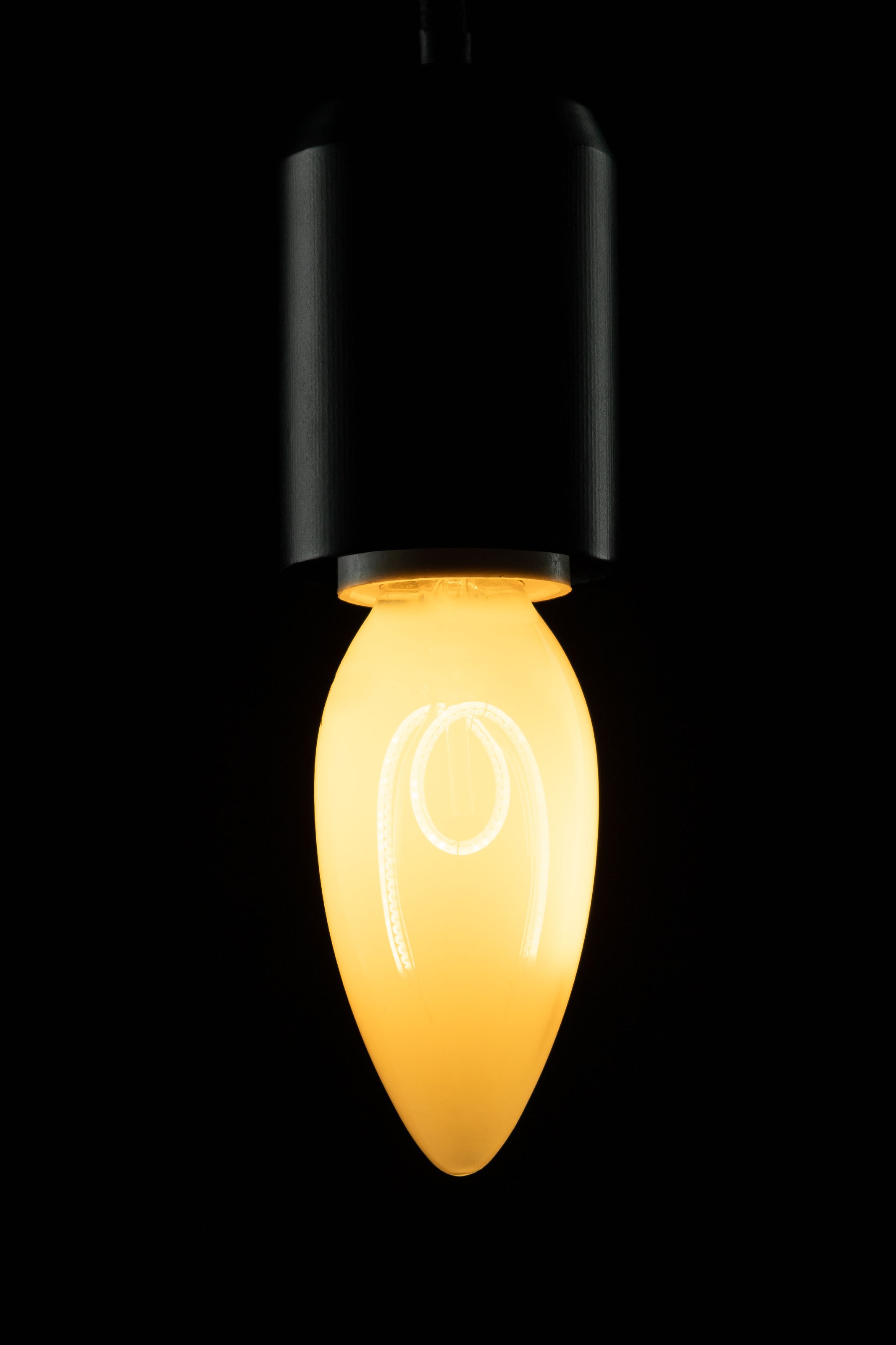 SEGULA LED-Leuchtmittel »Soft Line«, E14, 1 St., Warmweiß, dimmbar, Soft Kerze milky, E14