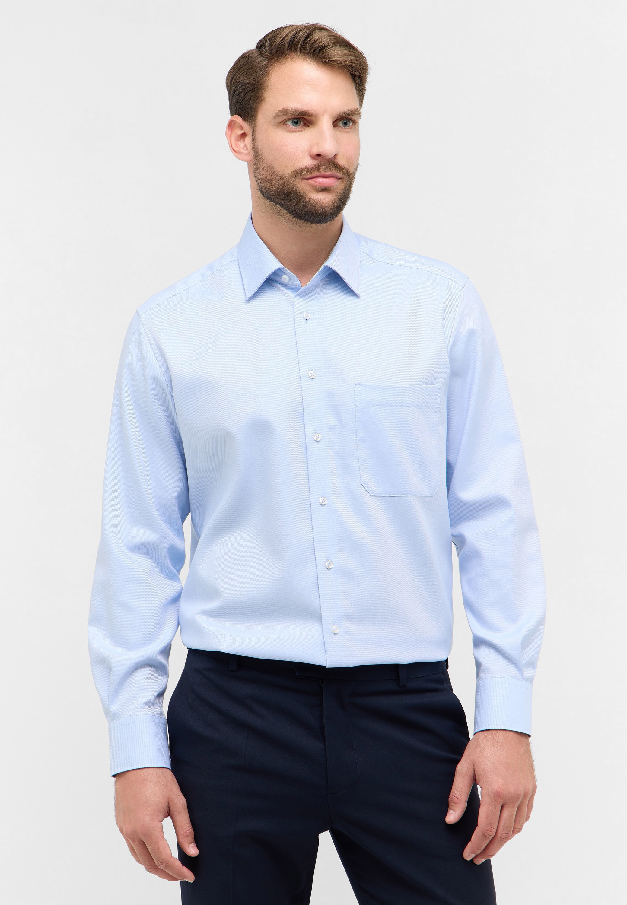 Eterna Langarmhemd "COMFORT FIT", NON IRON (bügelfrei) günstig online kaufen