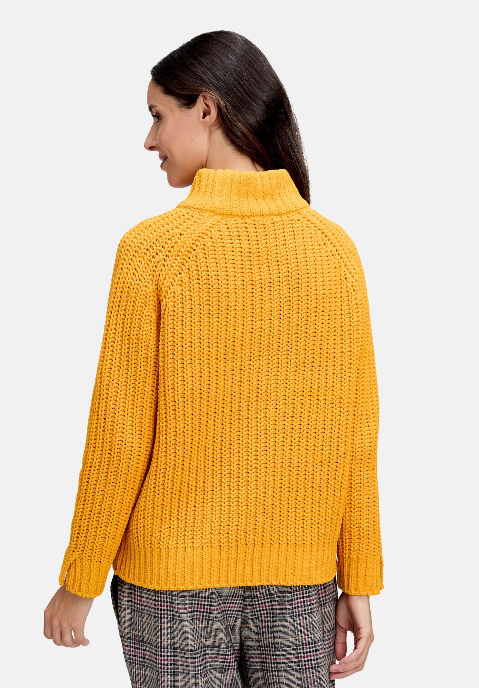 Cartoon Strickpullover »Damen mit Stehkragen« 1 Stk.