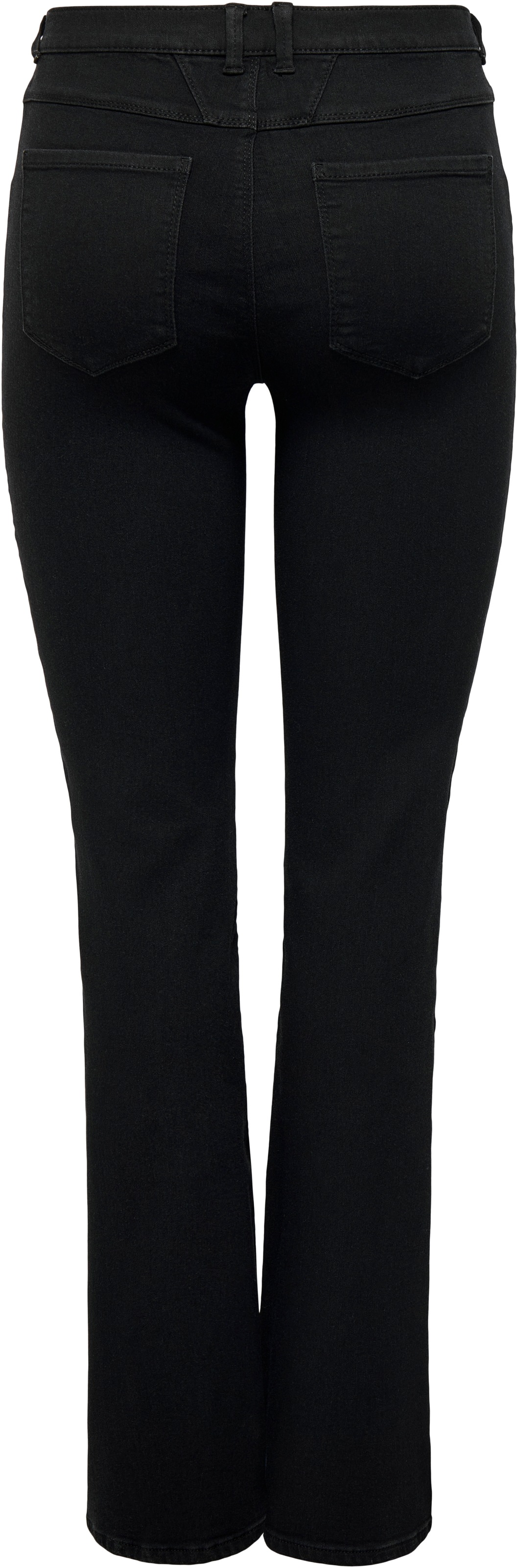 ONLY Bootcut-Jeans »ONLRAIN MID FRONT YOKE FLARED DNM BOX X«