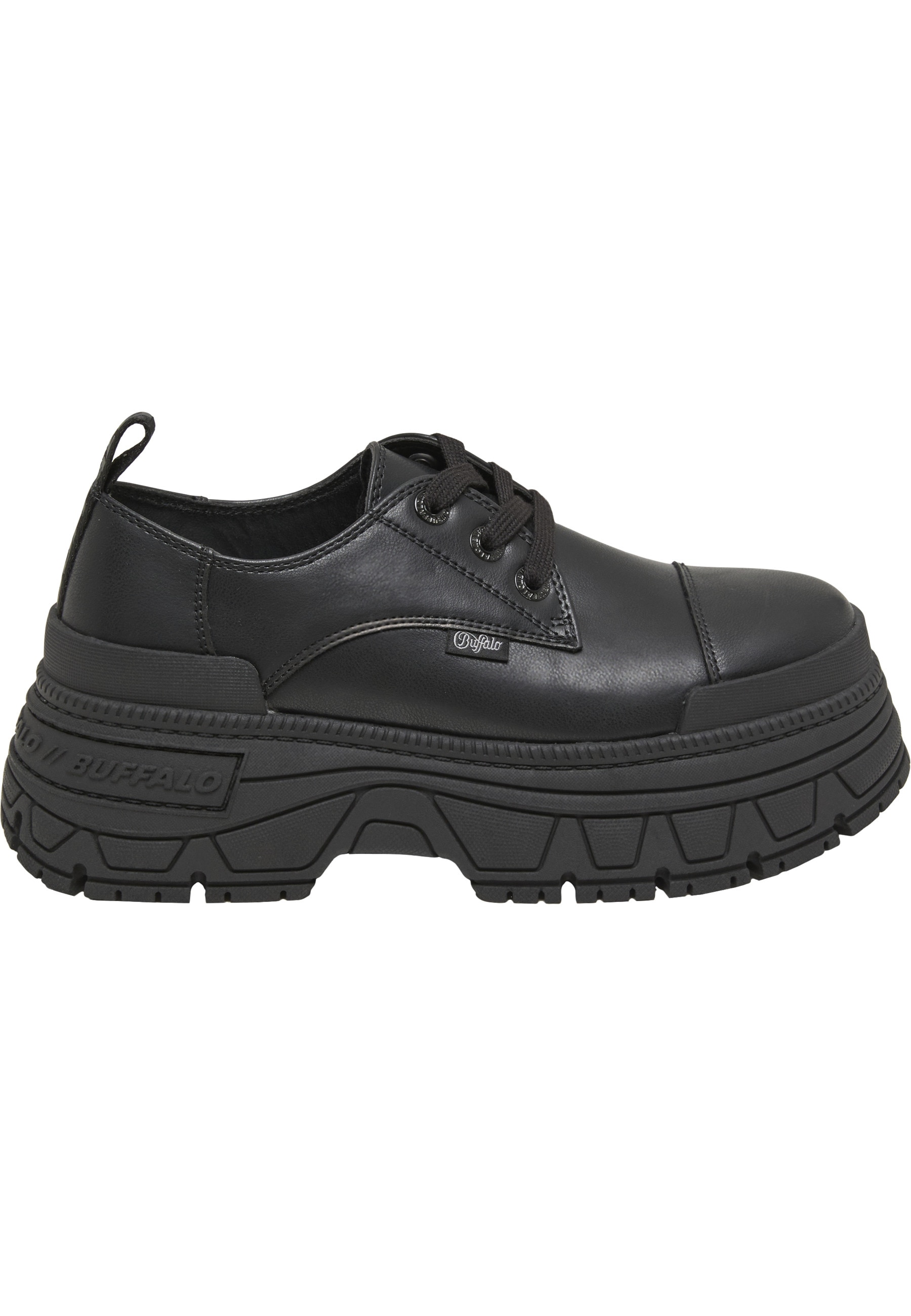 Buffalo Stiefel »Buffalo FUSION LACE UP LO - VEGAN NAPPA«