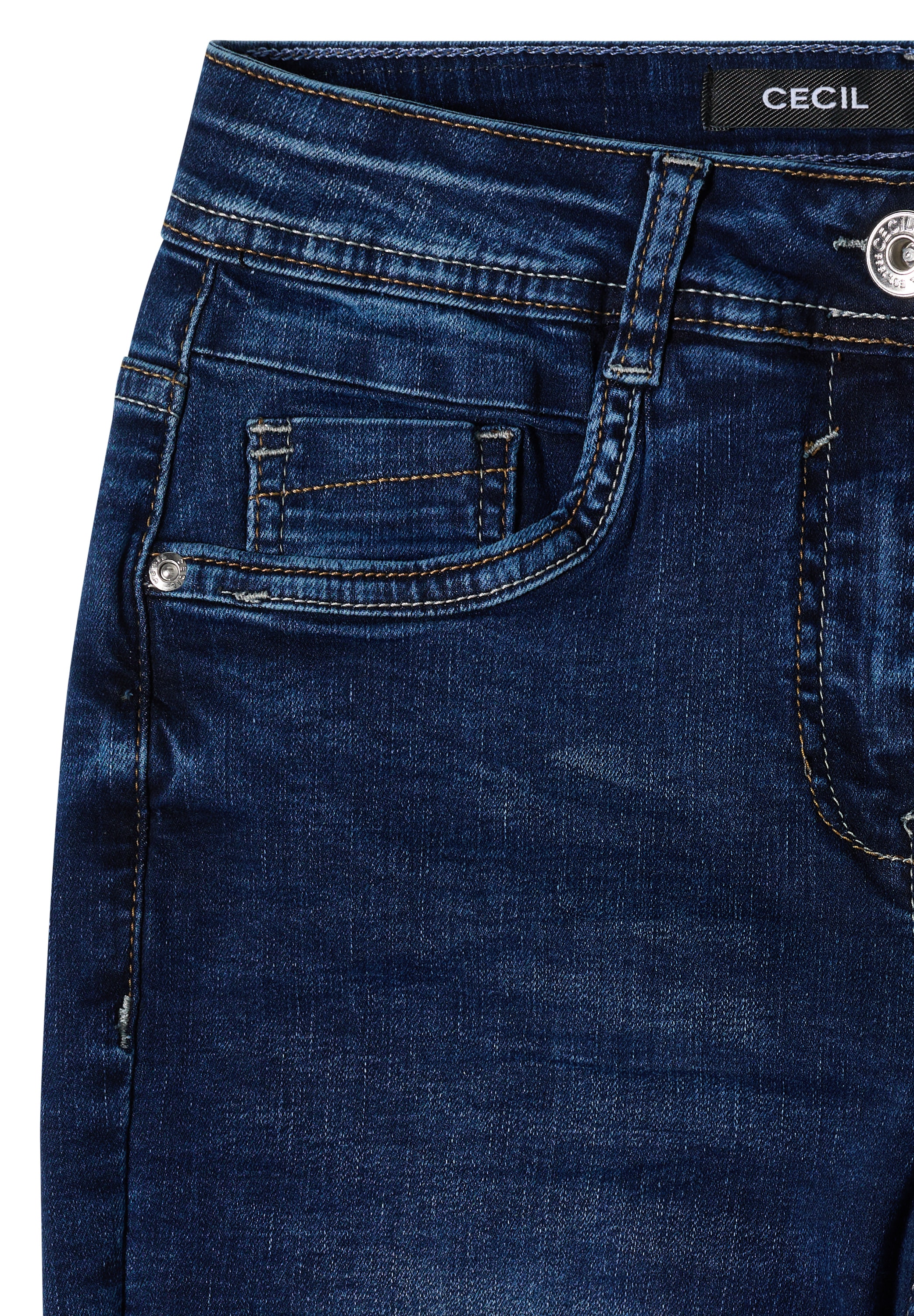 Cecil Slim-fit-Jeans 5-Pocket-Style