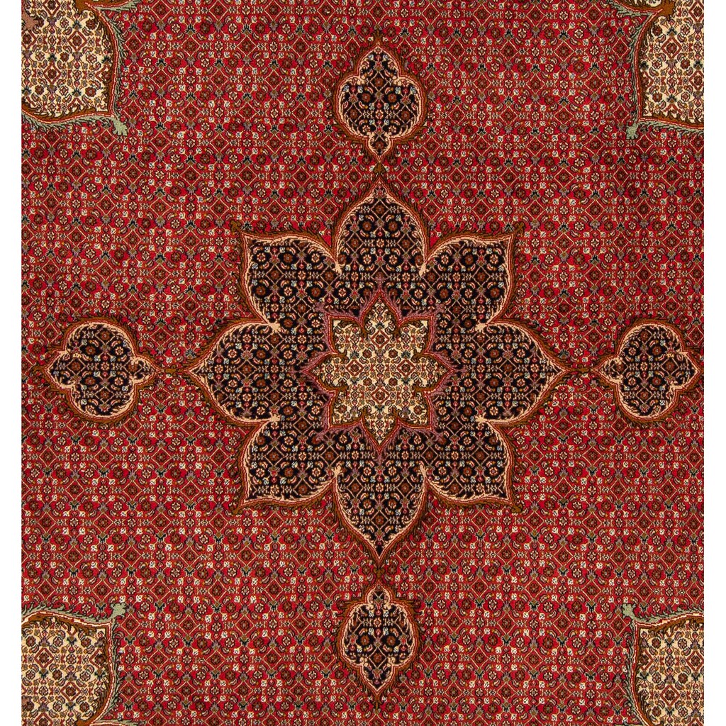 morgenland Orientteppich »Perser - Täbriz quadratisch - 203 x 200 cm - rot«, quadratisch