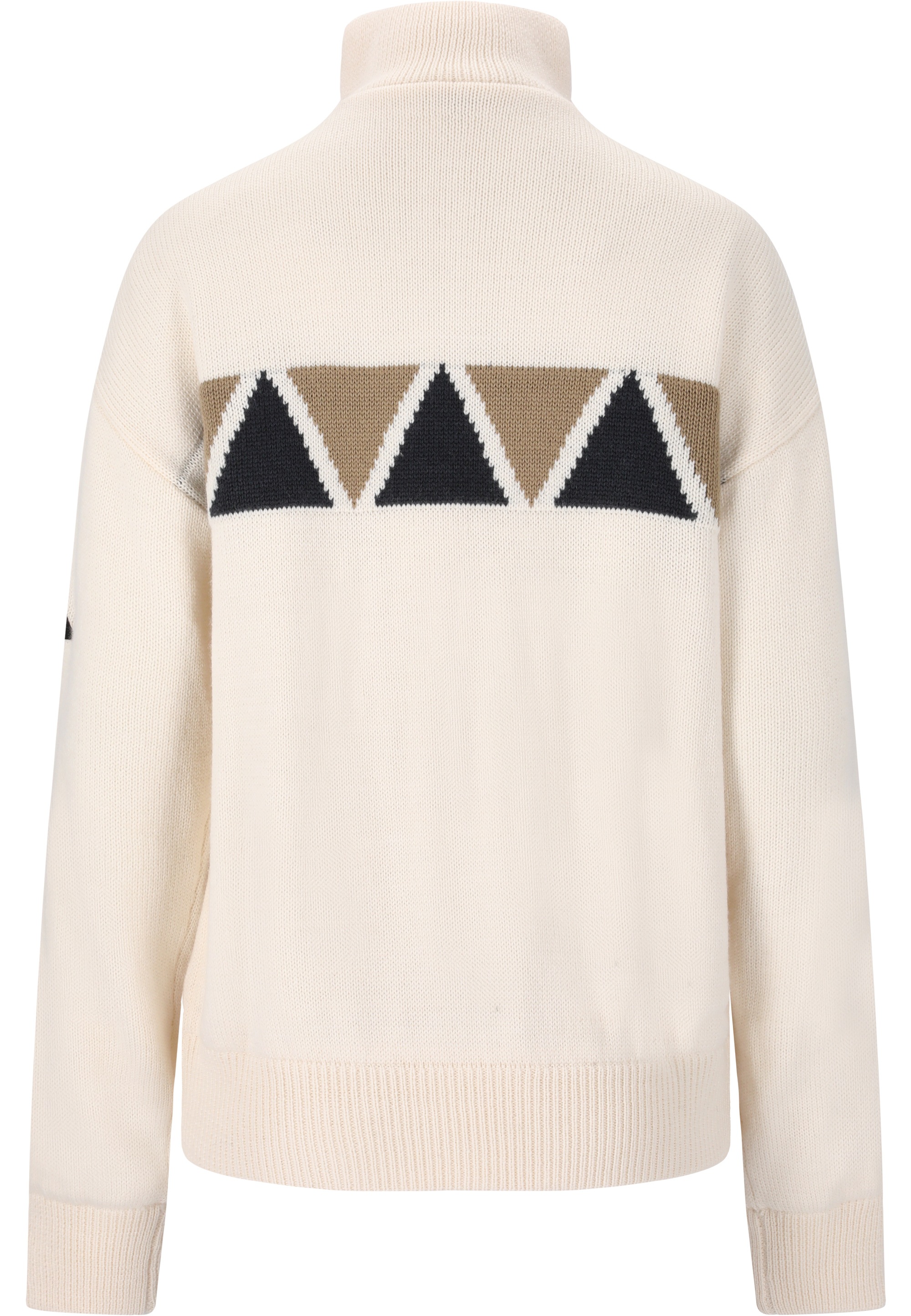 SOS Strickpullover »Aboda«, mit winddichter Innenschicht
