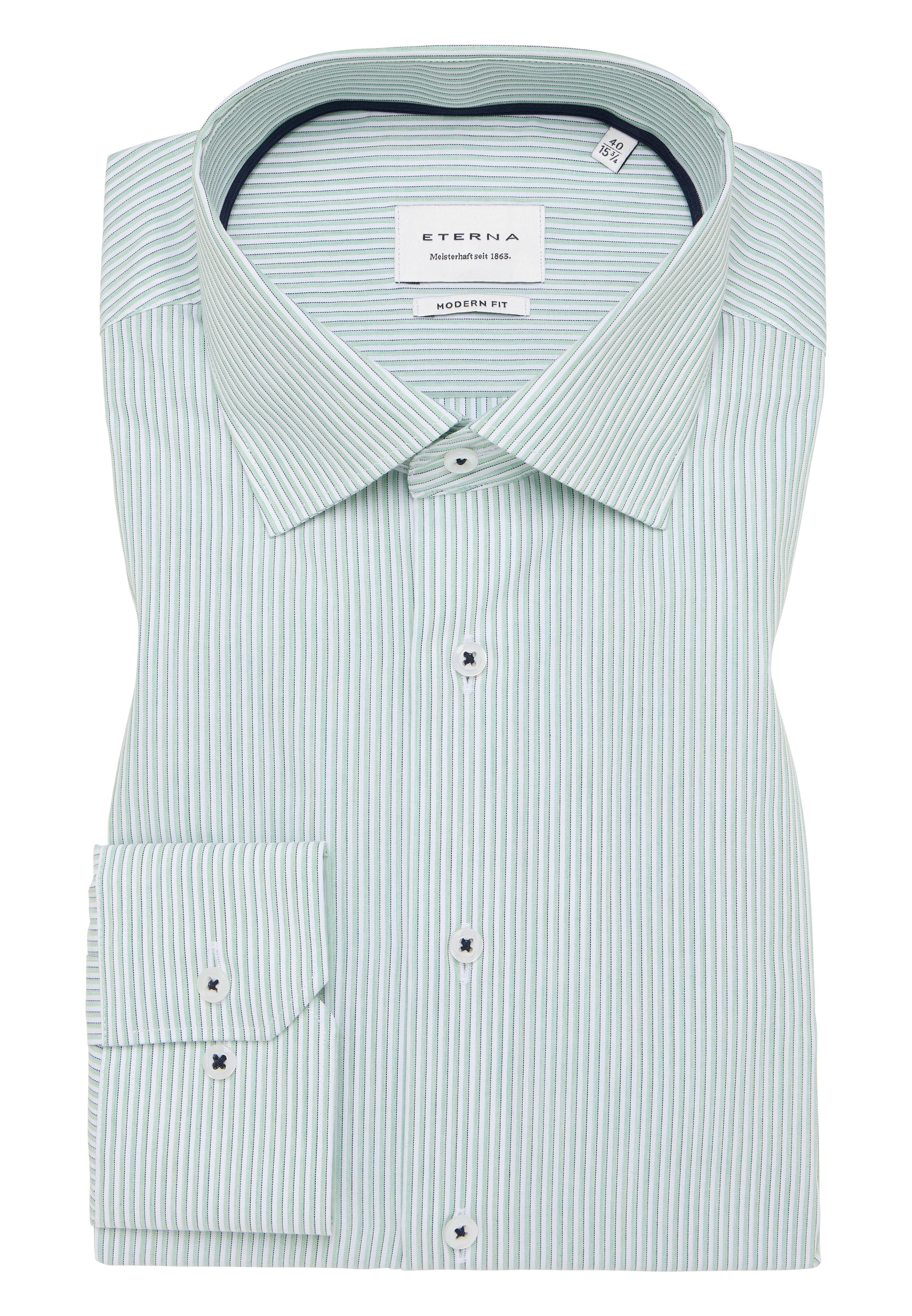 Eterna Langarmhemd »MODERN FIT«, NON IRON (bügelfrei)