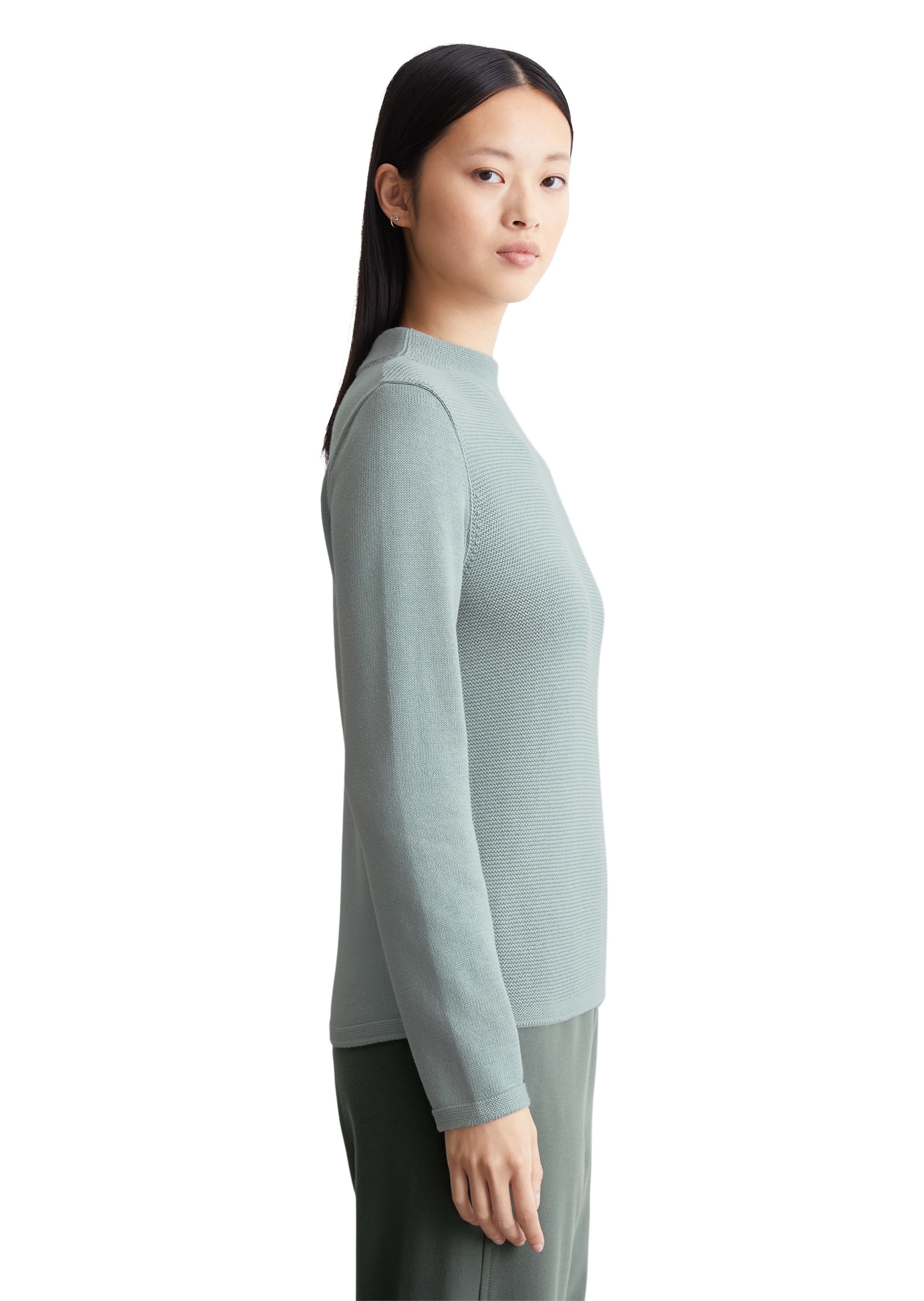 Marc O'Polo Stehkragenpullover »aus Organic Cotton«