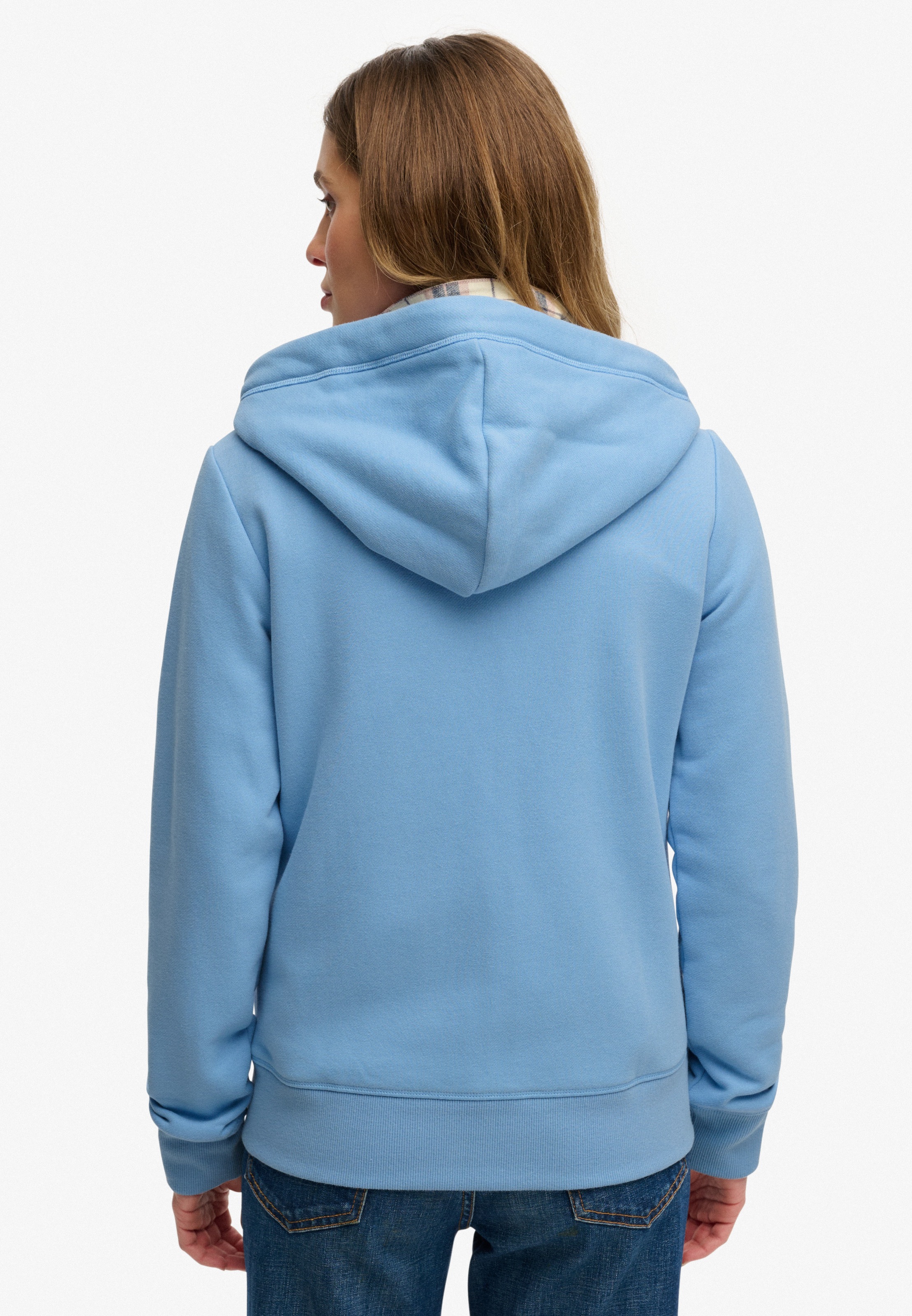 Superdry Kapuzensweatjacke "Essential Logo Ziphood Hb" Mit Logostickerei günstig online kaufen