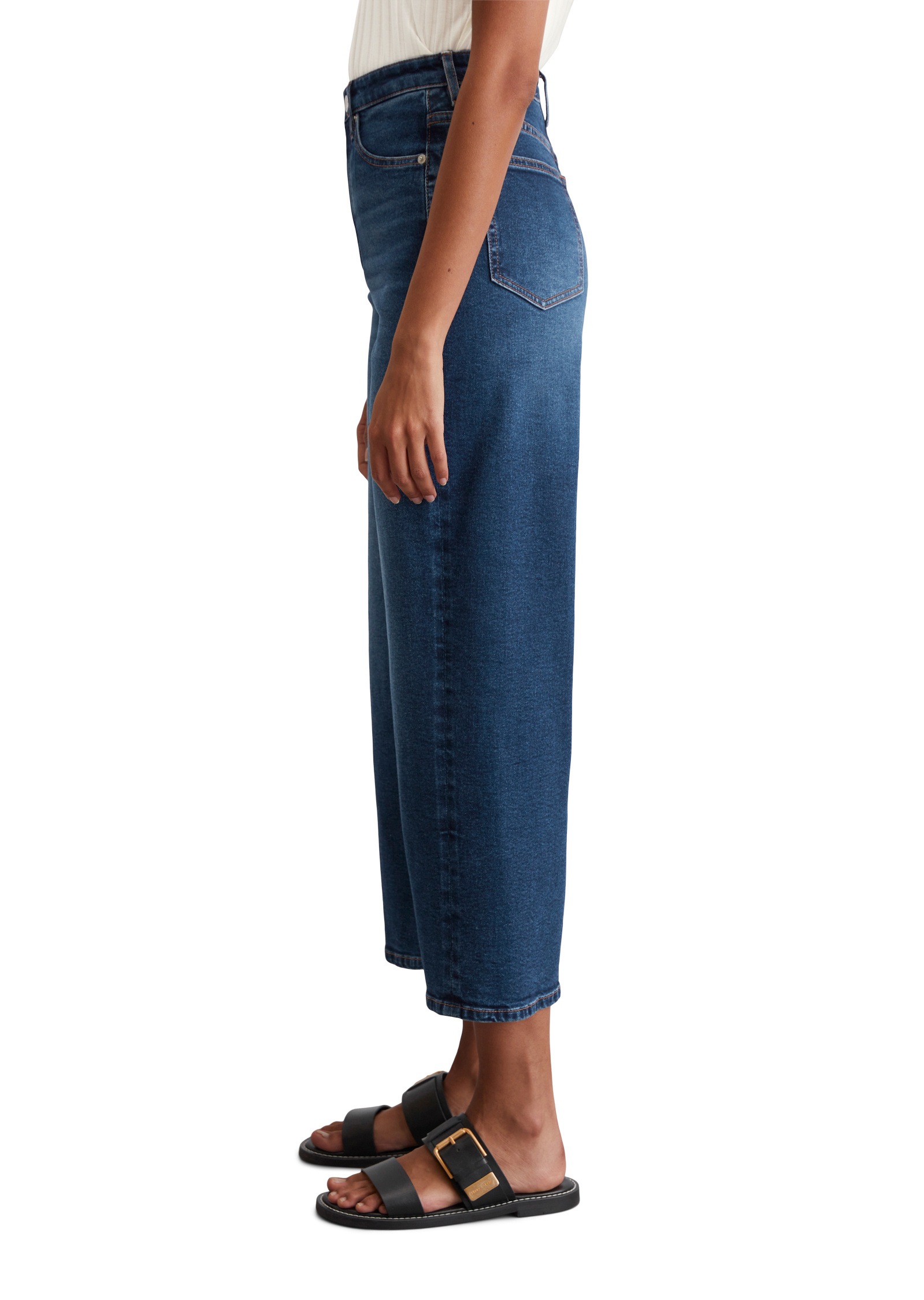 Marc OPolo Weite Jeans "aus Organic-Cotton-Mix-Stretch" günstig online kaufen