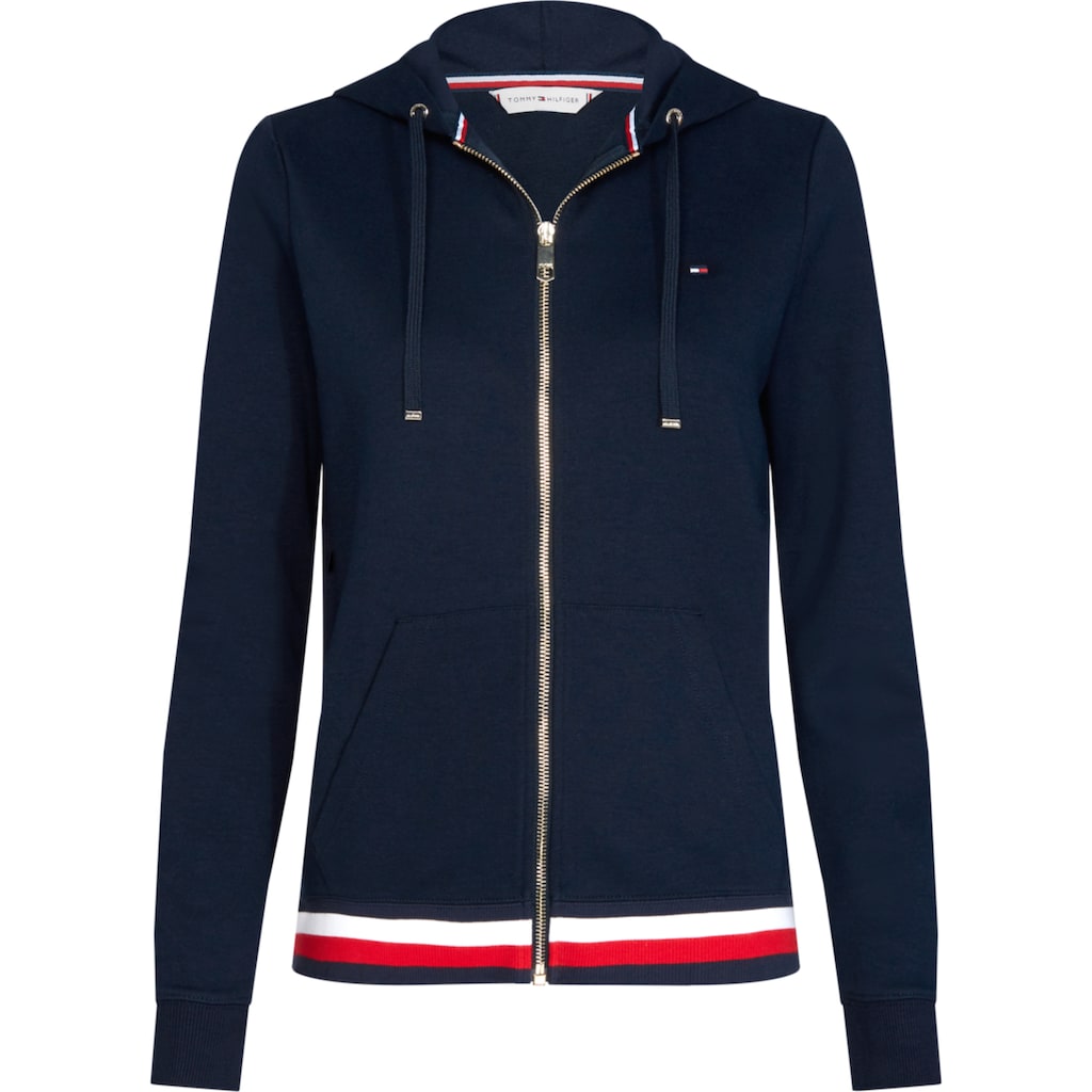 Tommy Hilfiger Kapuzensweatjacke »HERITAGE ZIP-THROUGH HOODIE«