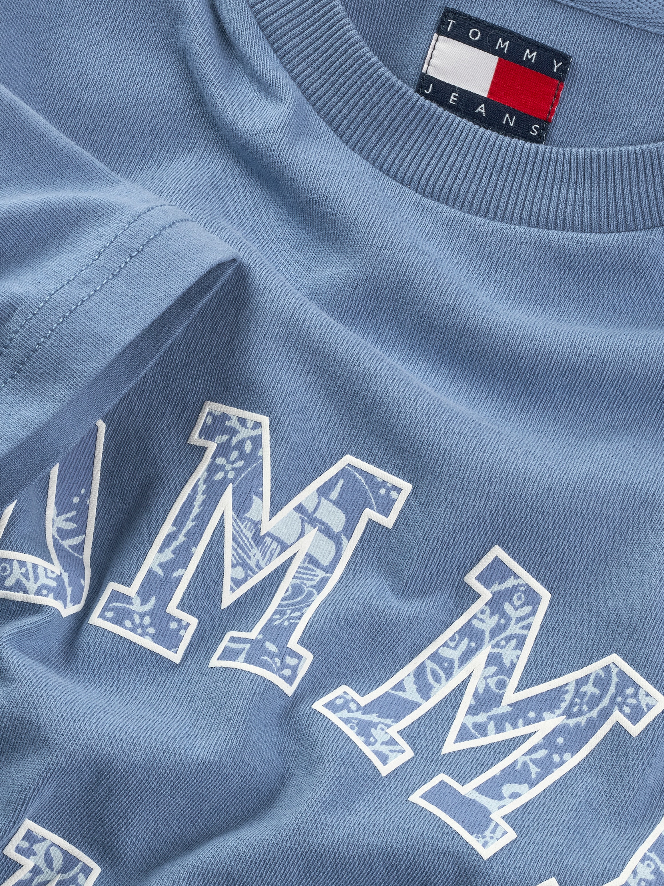 Tommy Jeans T-Shirt »TJM REG PAISLEY COLLEGE TEE EXT«