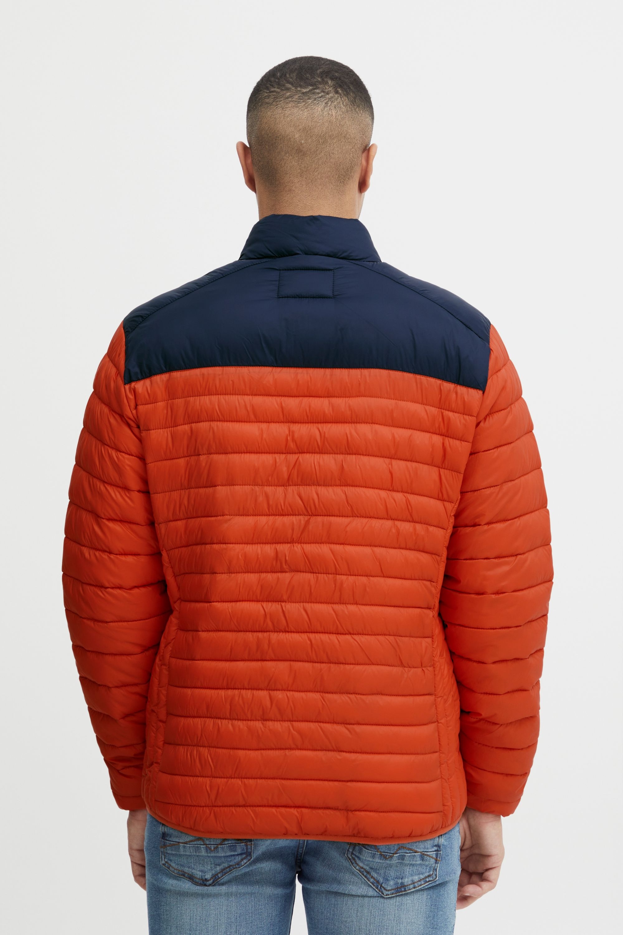 Steppjacke BLEND "BHOuterwear", Herren, Gr. L, paprika, 100% Nylon, unifarben, regular fit normal, eingesetzt, Jacken Steppjacke, Stilvolle Übergangsjacke mit Steppung 6