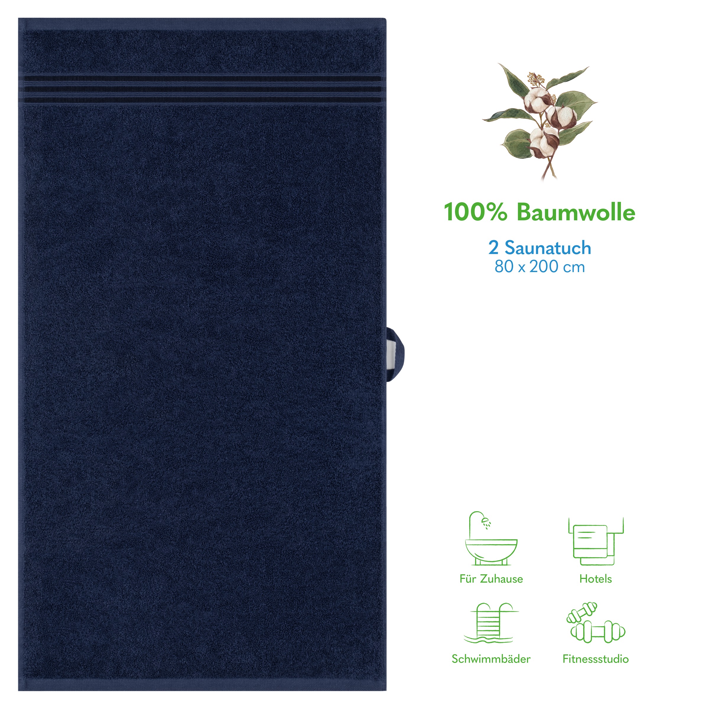 HAMMETEX Saunatuch 